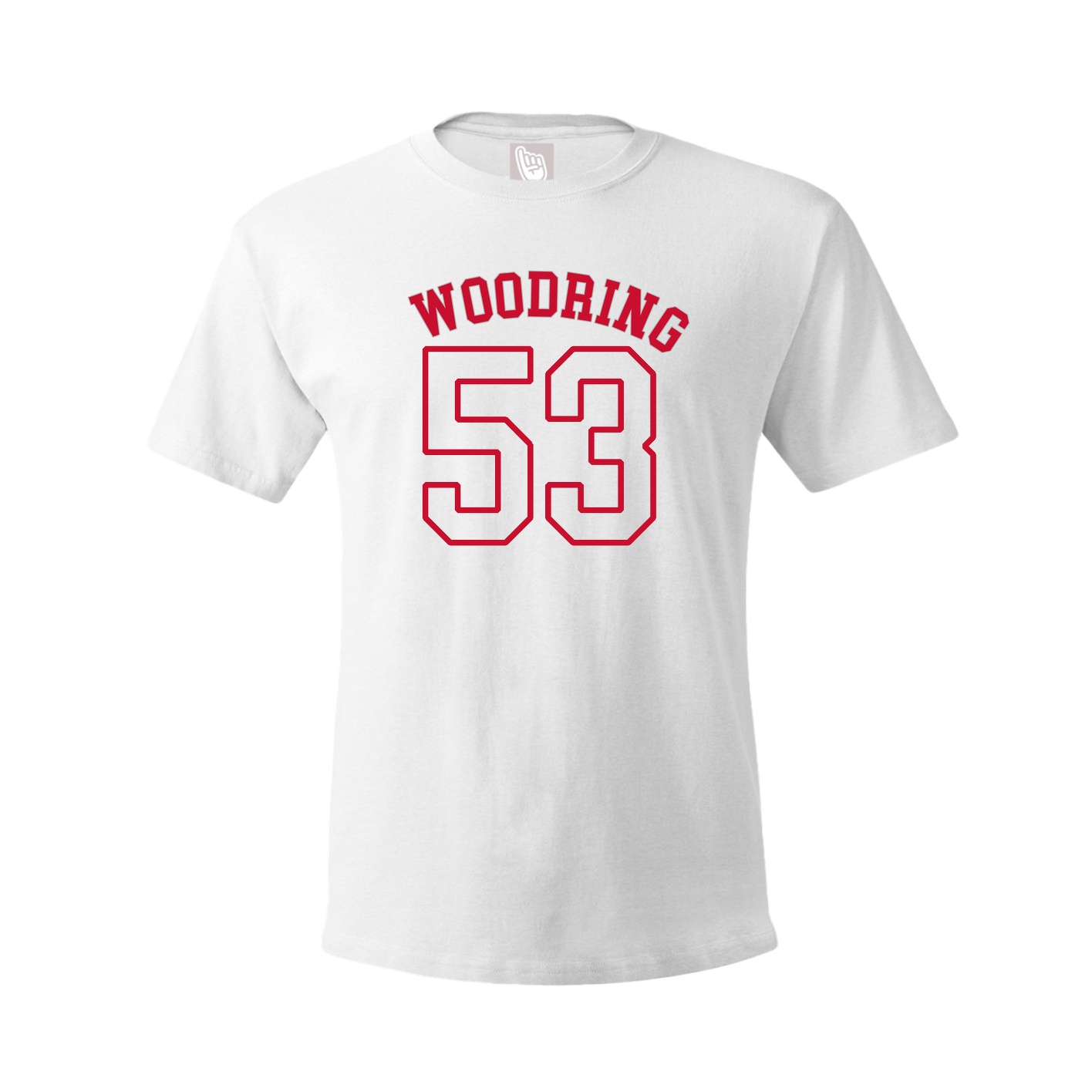 Tee — Shirsey Arch in White