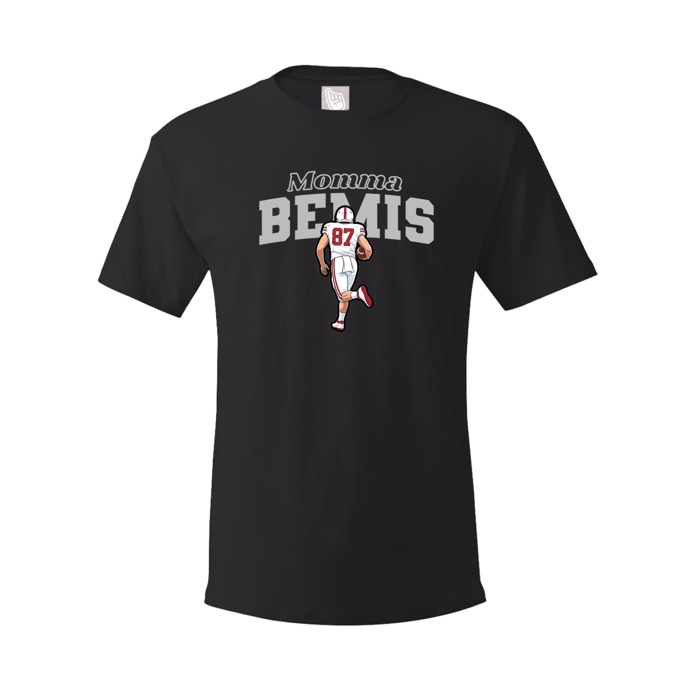 Youth Tee — Mothers Day Block in Black