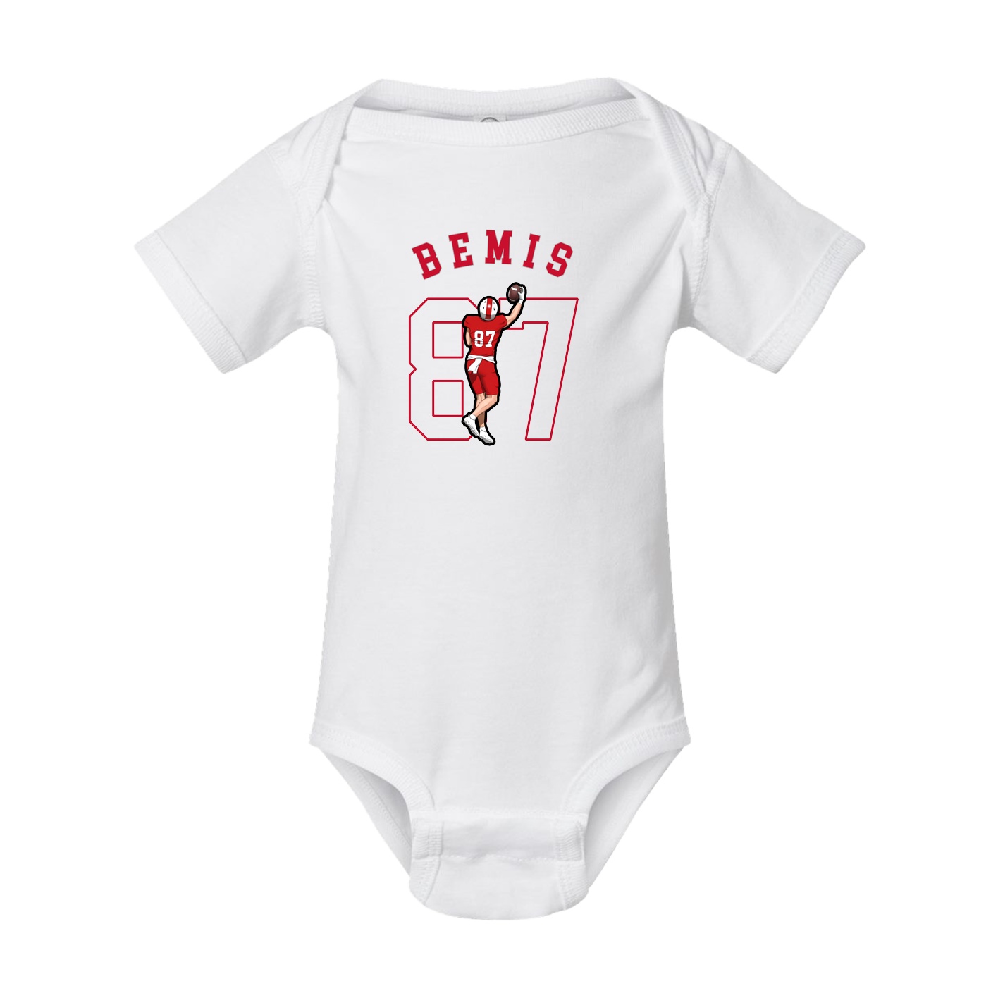 Baby Onesie — Shirsey Arch in White