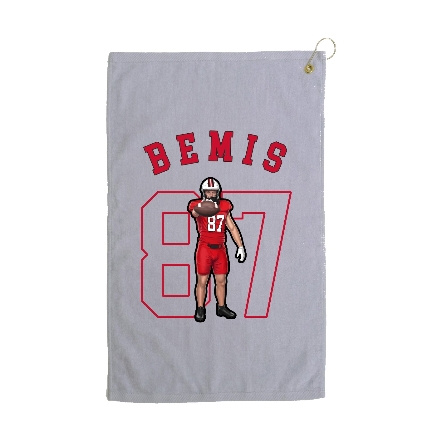 Golf Towel — Shirsey Arch in Grey
