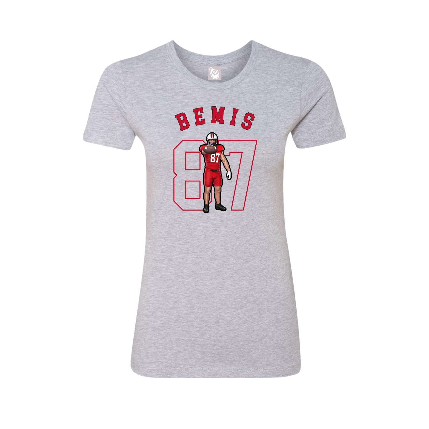 Womens Tee — Shirsey Arch in Grey