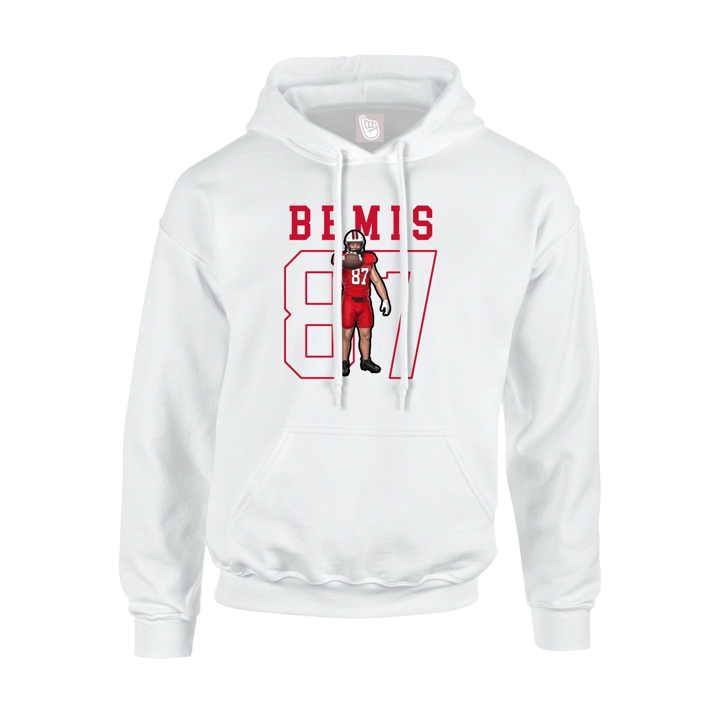 Youth Hoodie — Shirsey in White