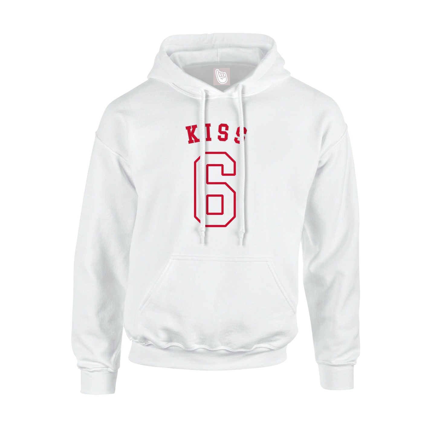 Hoodie — Shirsey Arch in White