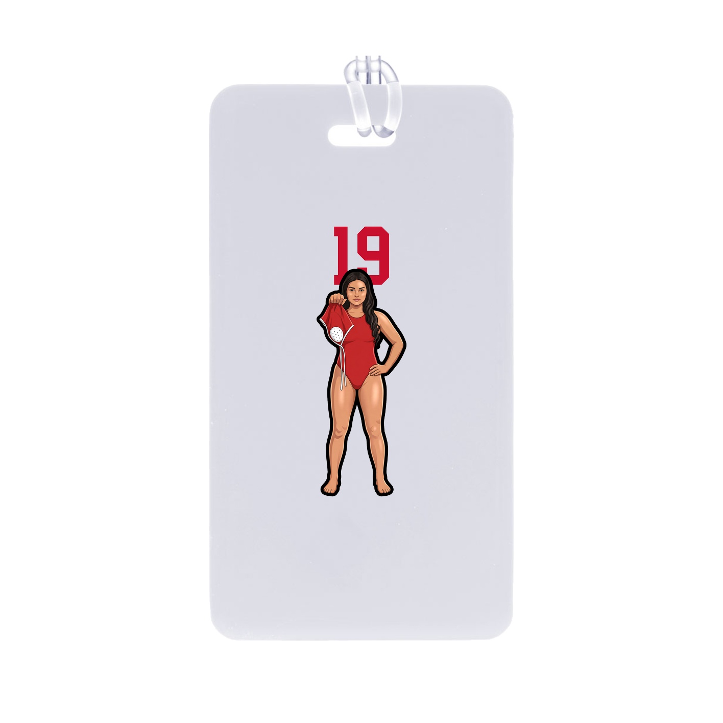Bag Tag — Number Top in Classic