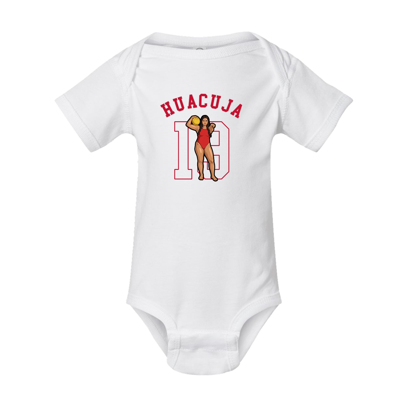 Baby Onesie — Shirsey Arch in White