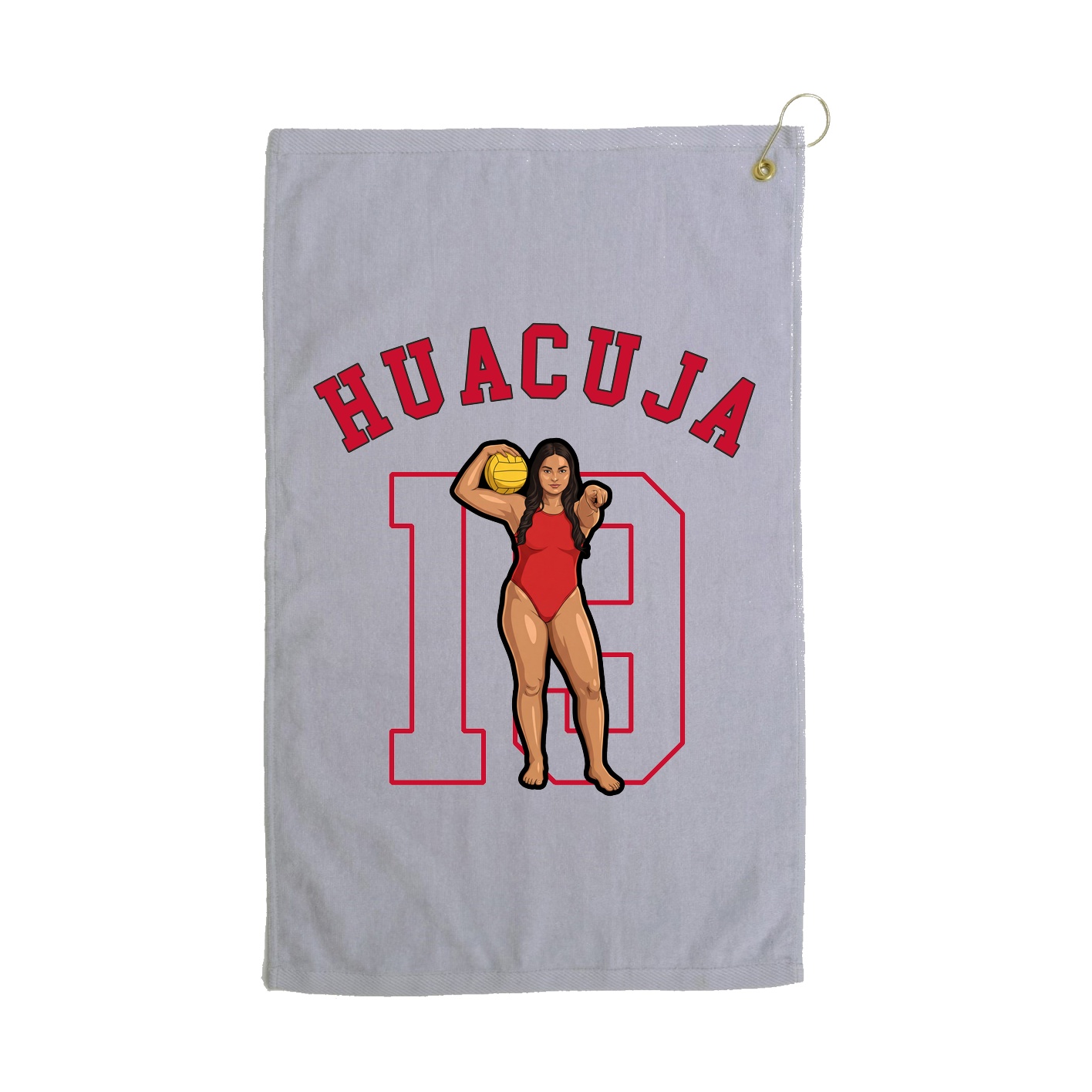 Golf Towel — Shirsey Arch in Grey