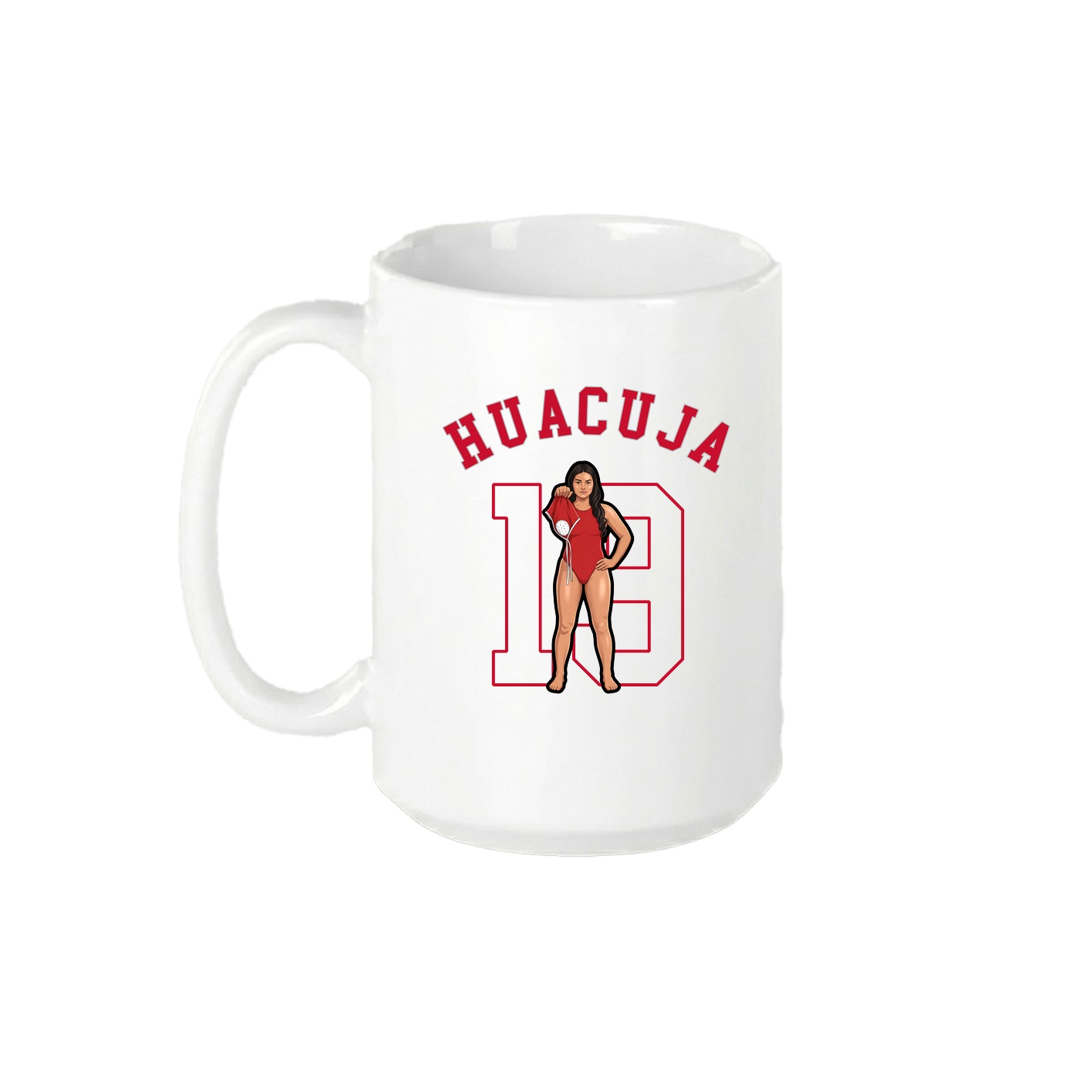 15oz Coffee Mug — Shirsey Arch in White