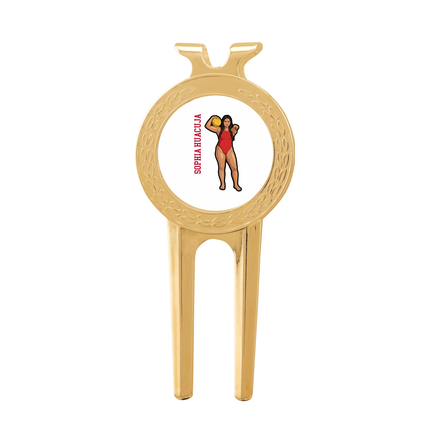 Divot Tool with Ball Marker — Name Vertical in Classic