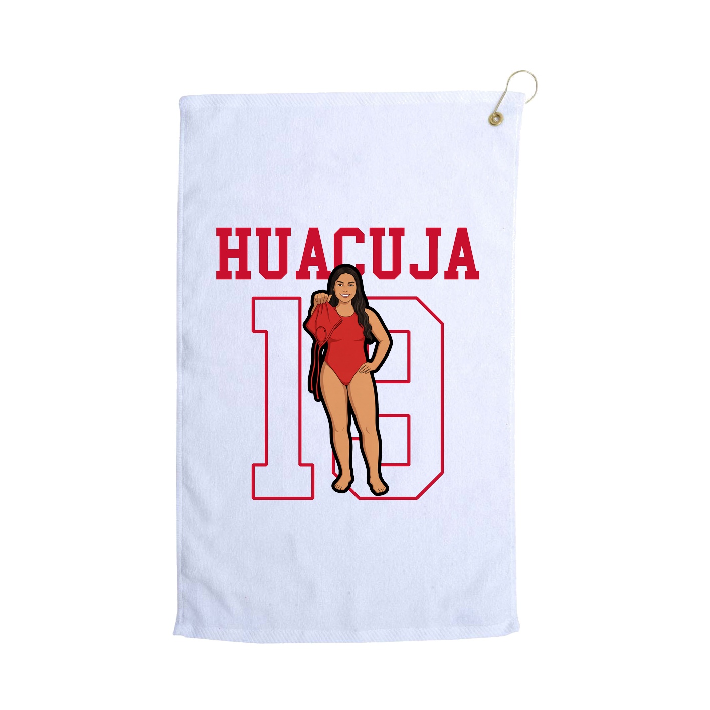 Golf Towel — Shirsey in White
