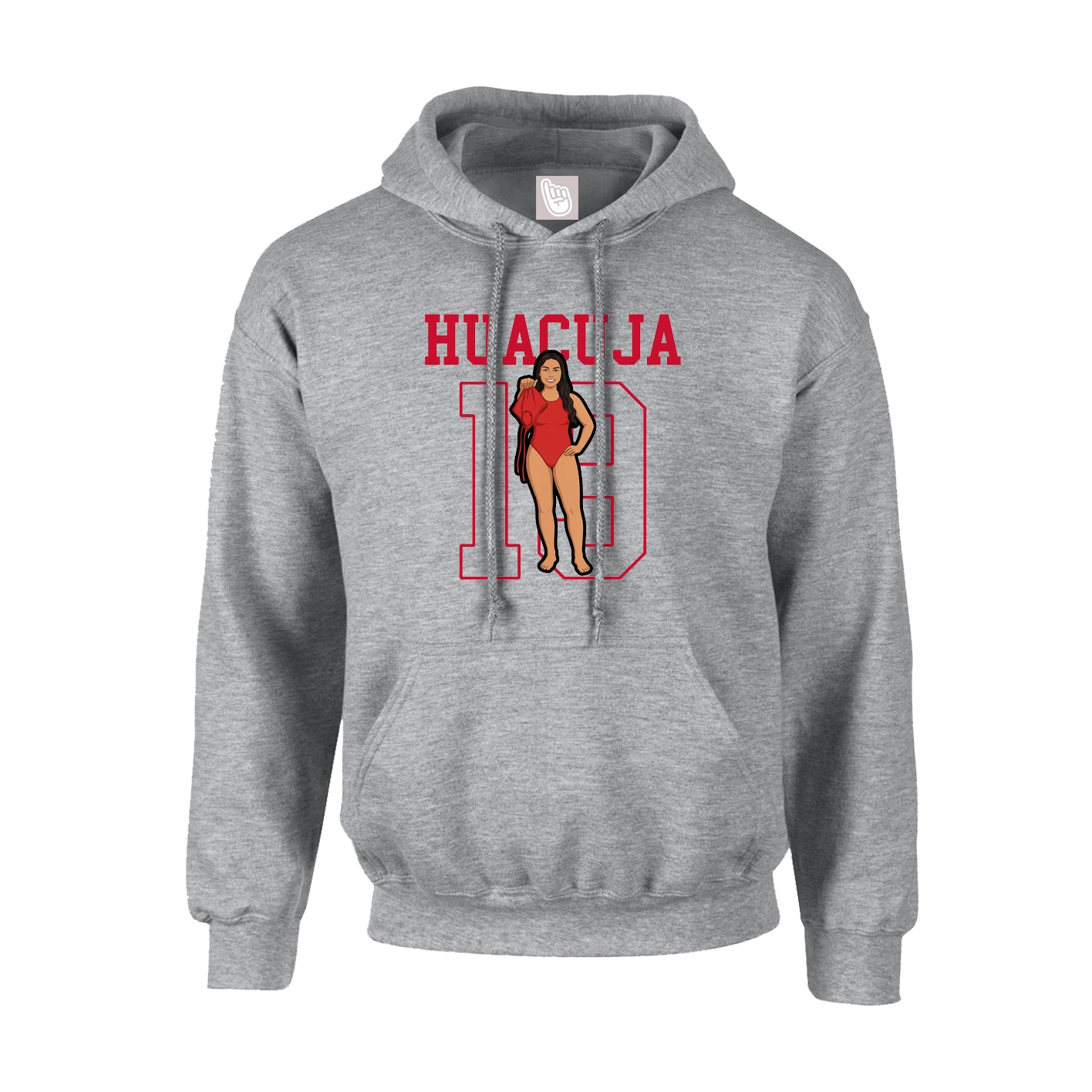 Hoodie — Shirsey in Grey