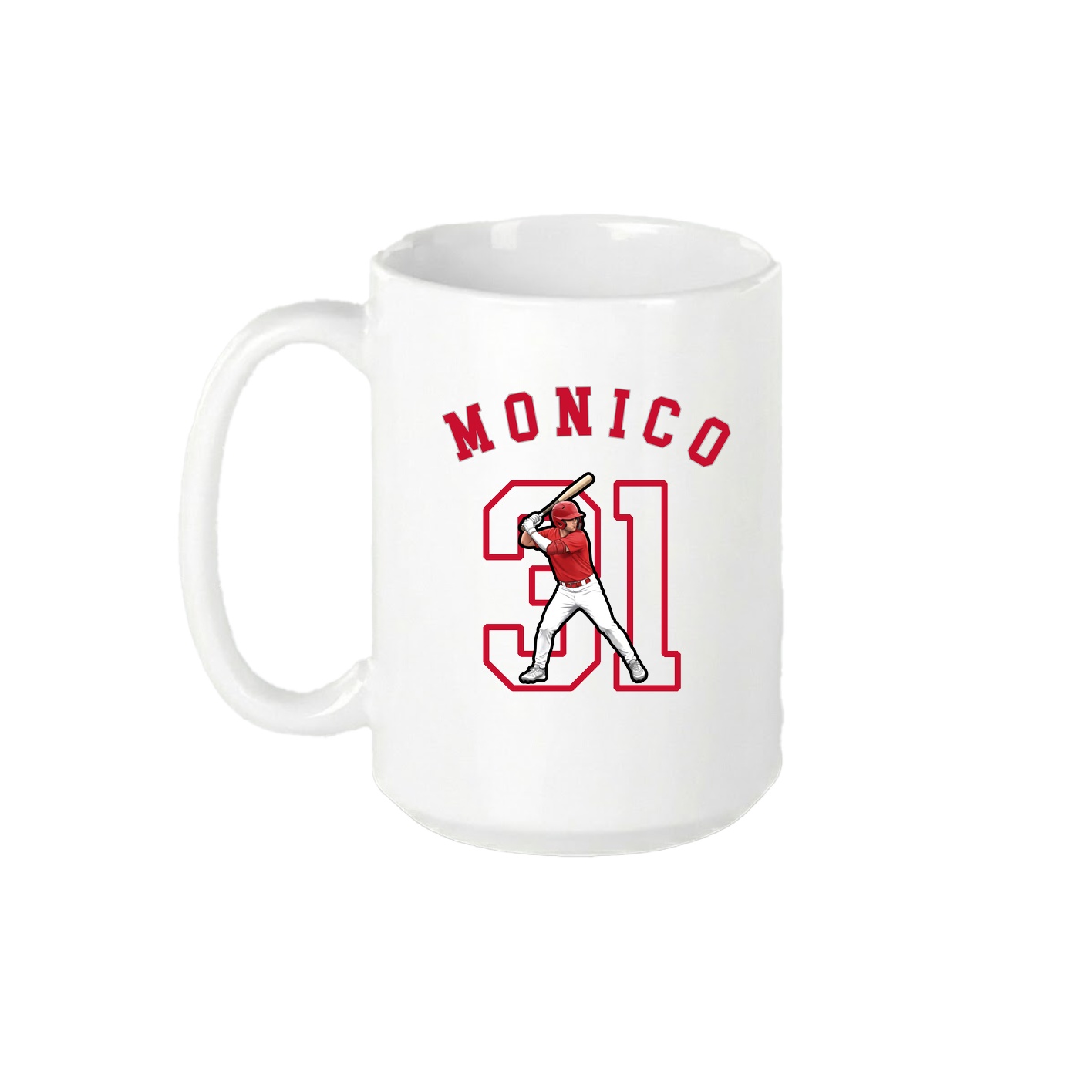 15oz Coffee Mug — Shirsey Arch in White