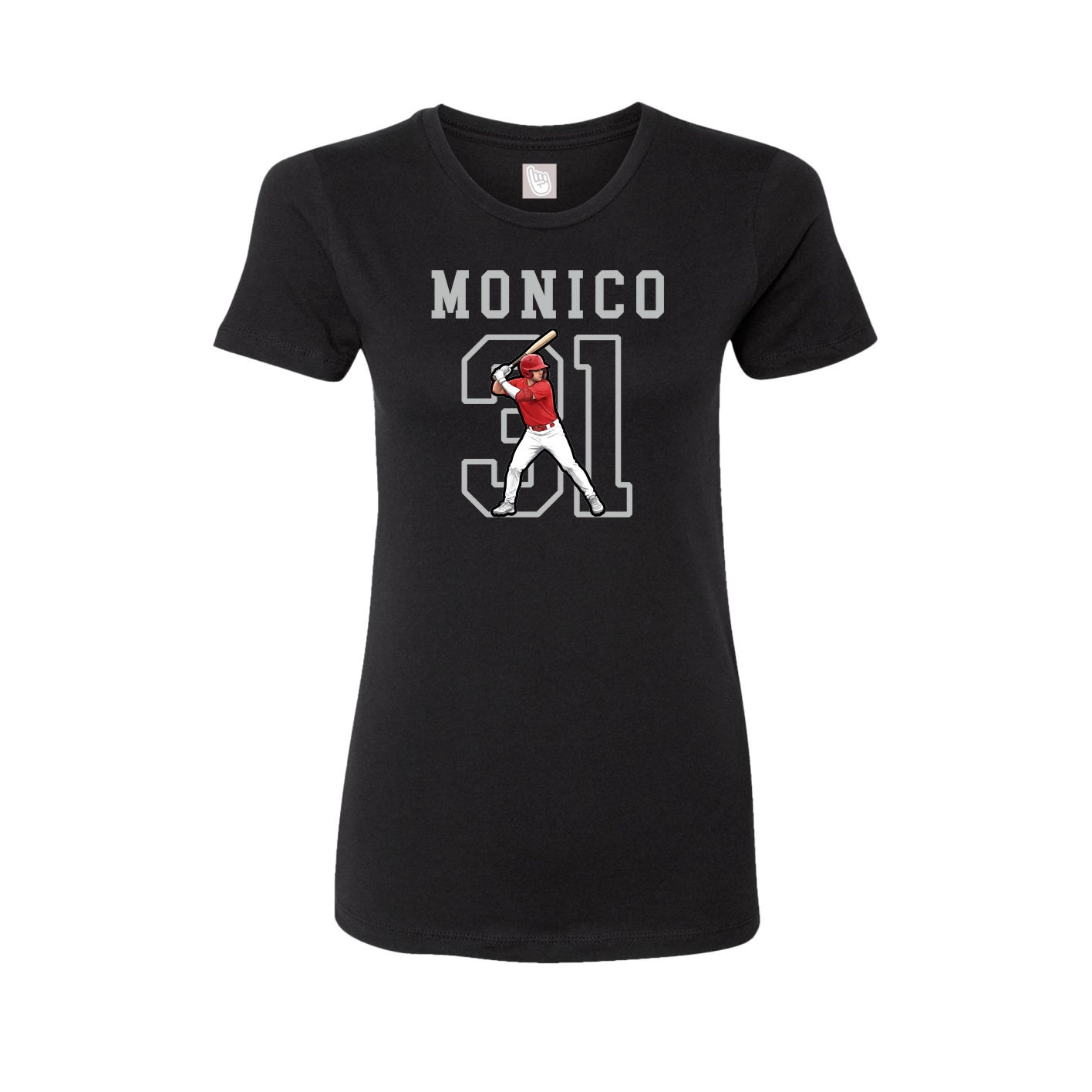 Fitted Women's Tee — Shirsey in Black
