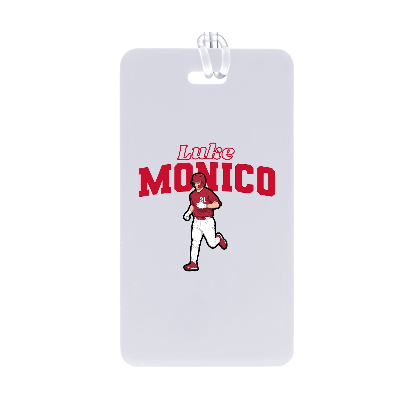 Bag Tag — Name Arch in Classic