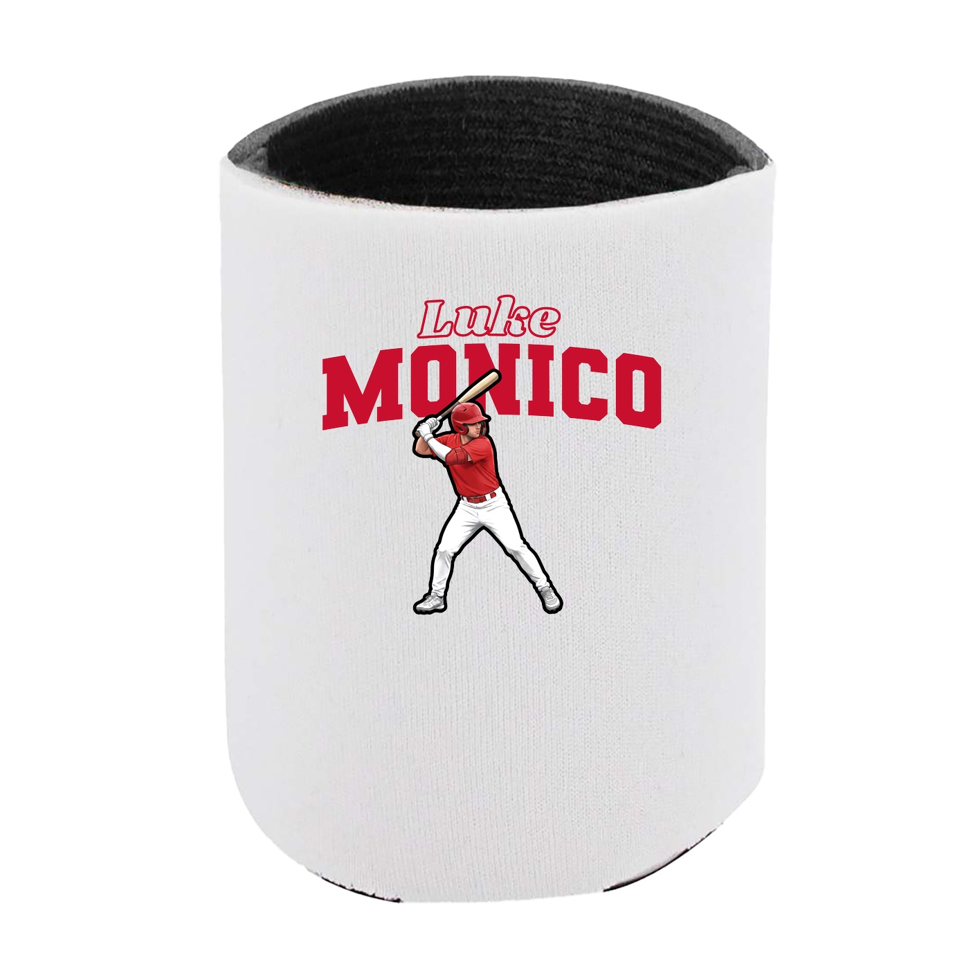 Can Holder — Name Arch in White