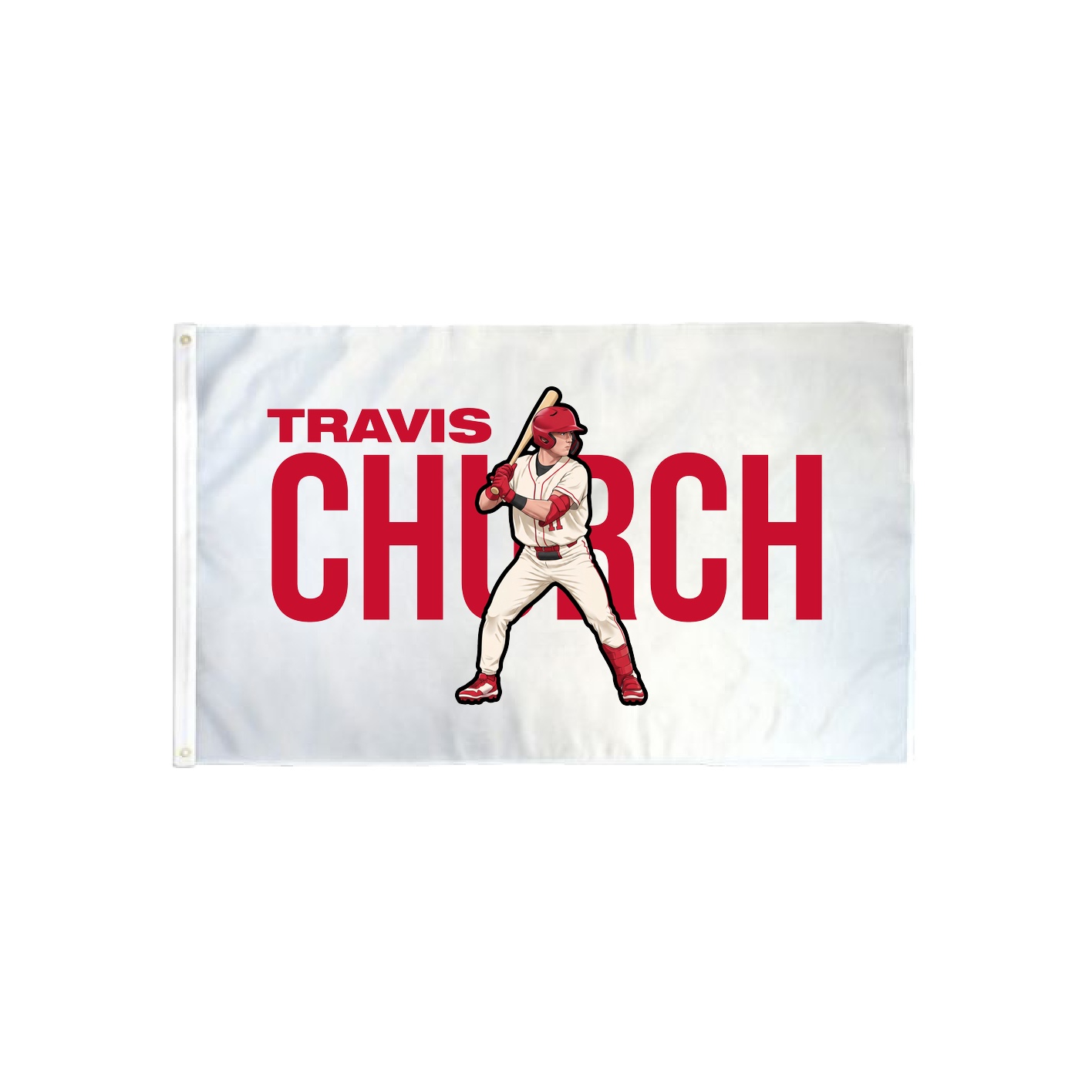 3x5 Flag — Player Name in Classic