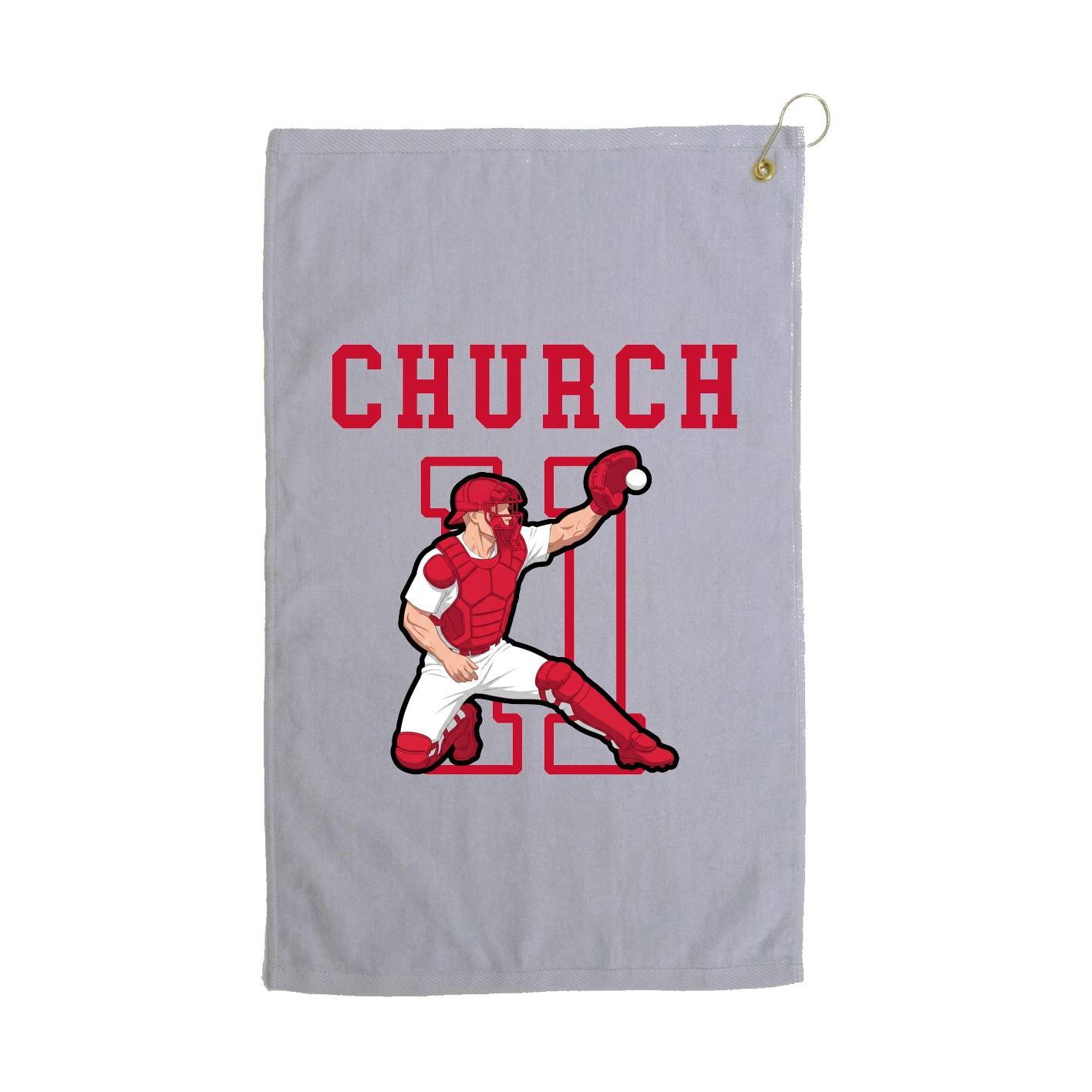 Golf Towel — Shirsey in Grey