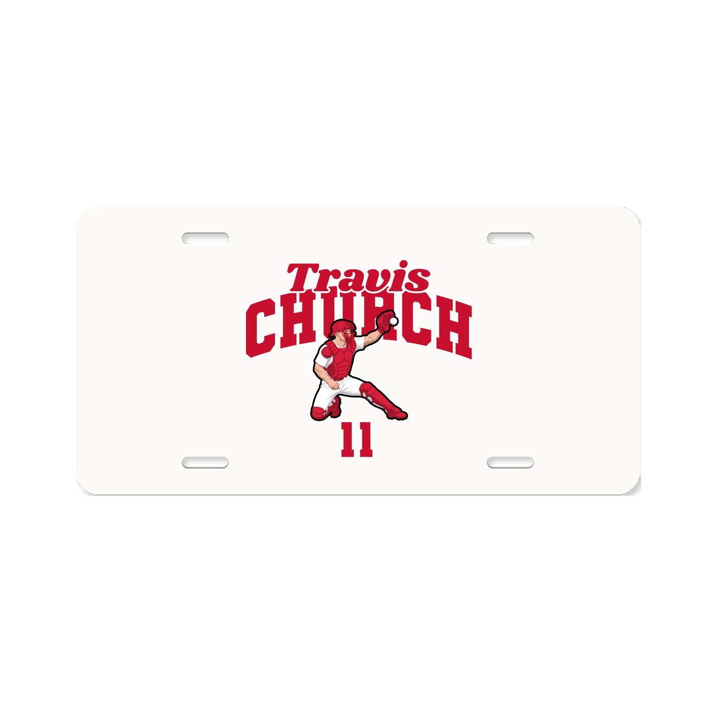 License Plate — Signature Arch in Classic