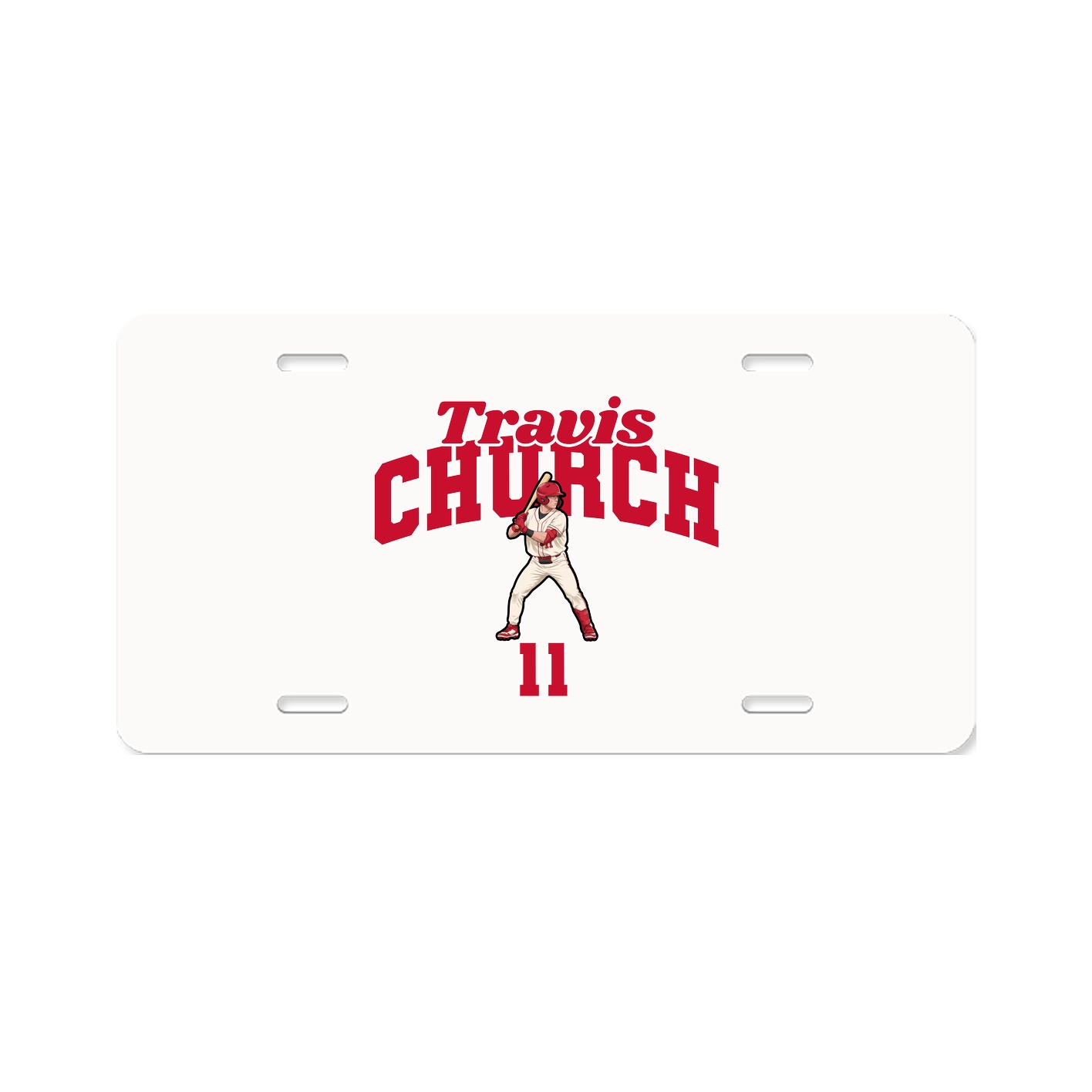 License Plate — Signature Arch in Classic