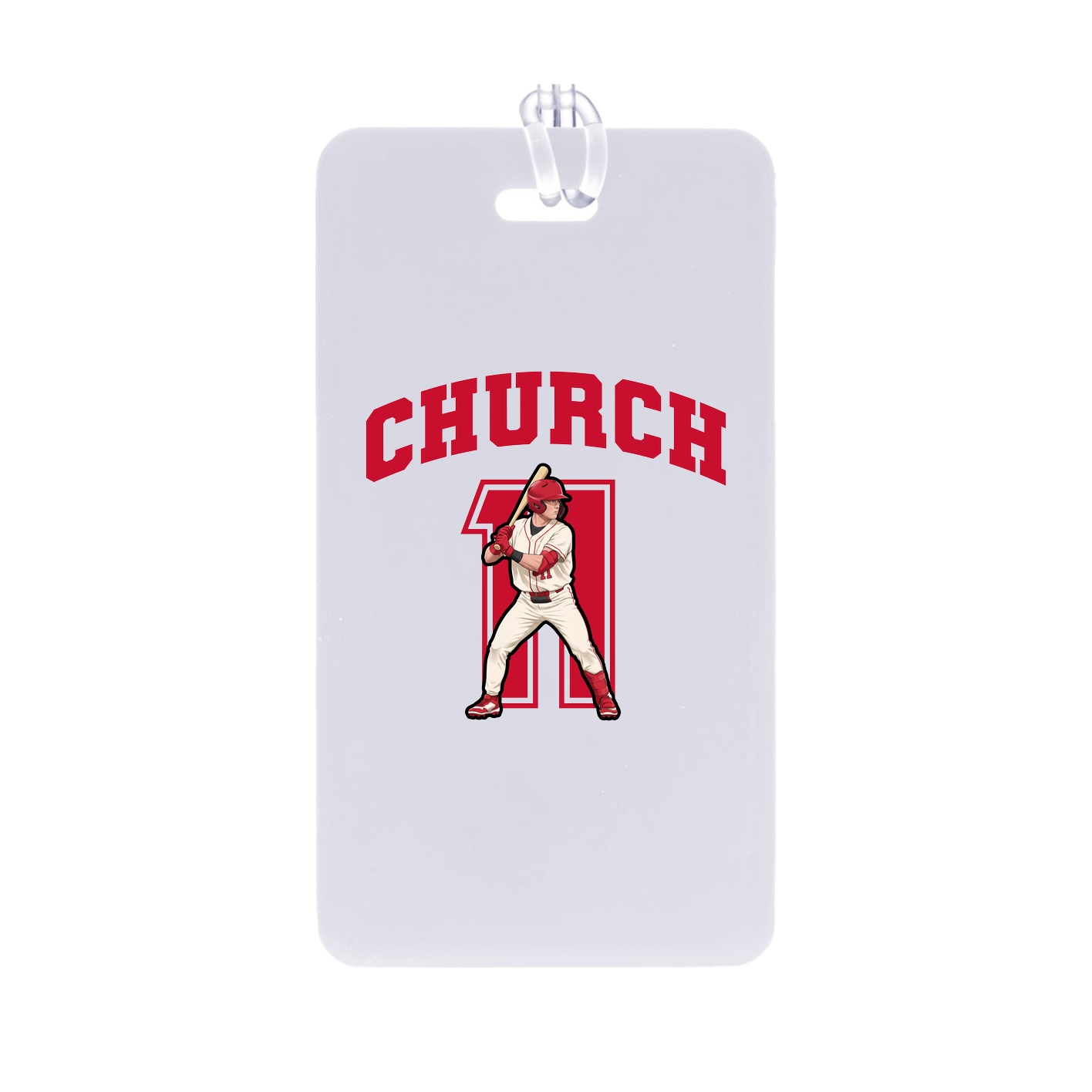 Bag Tag — Number in Classic