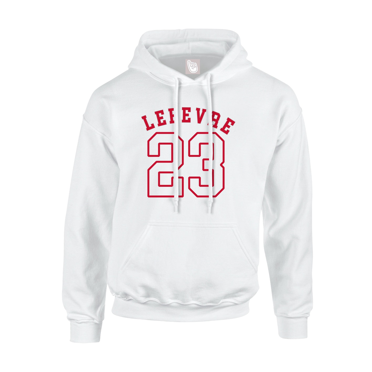 Hoodie — Shirsey Arch in White