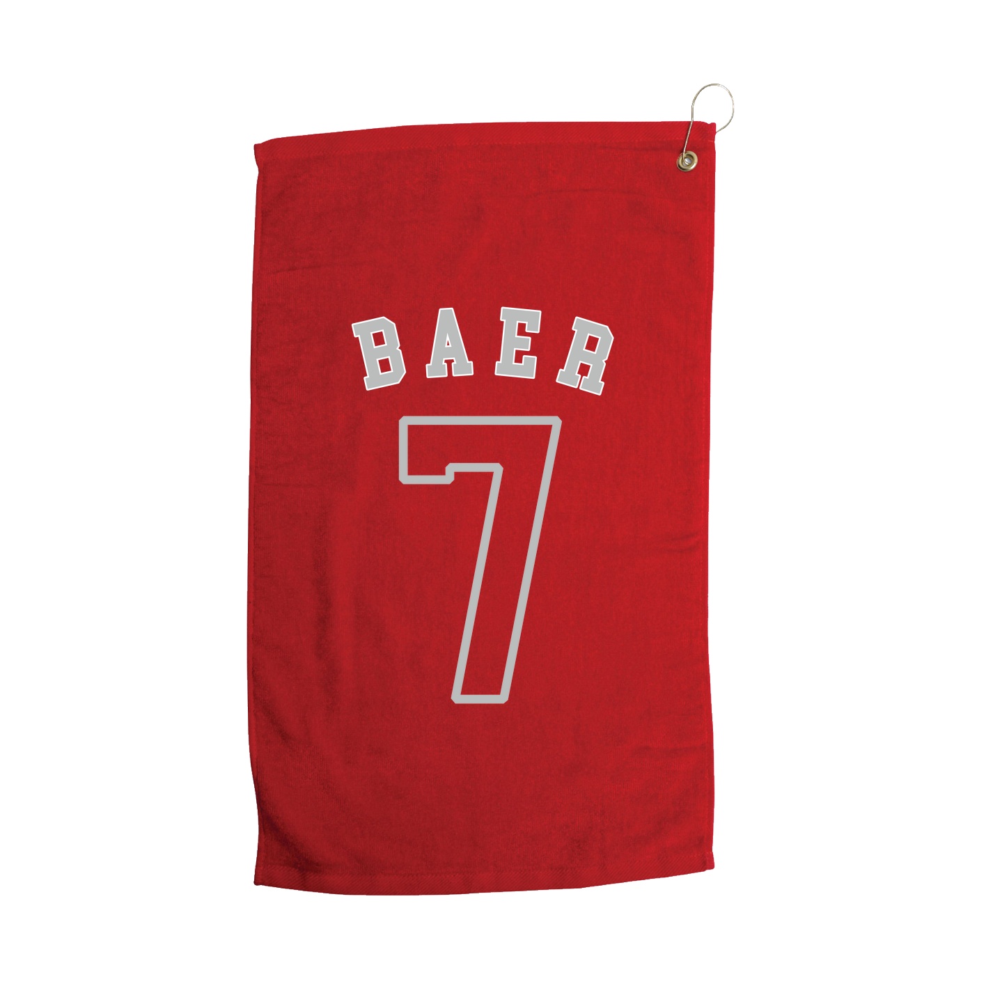 Golf Towel — Shirsey Arch in Red