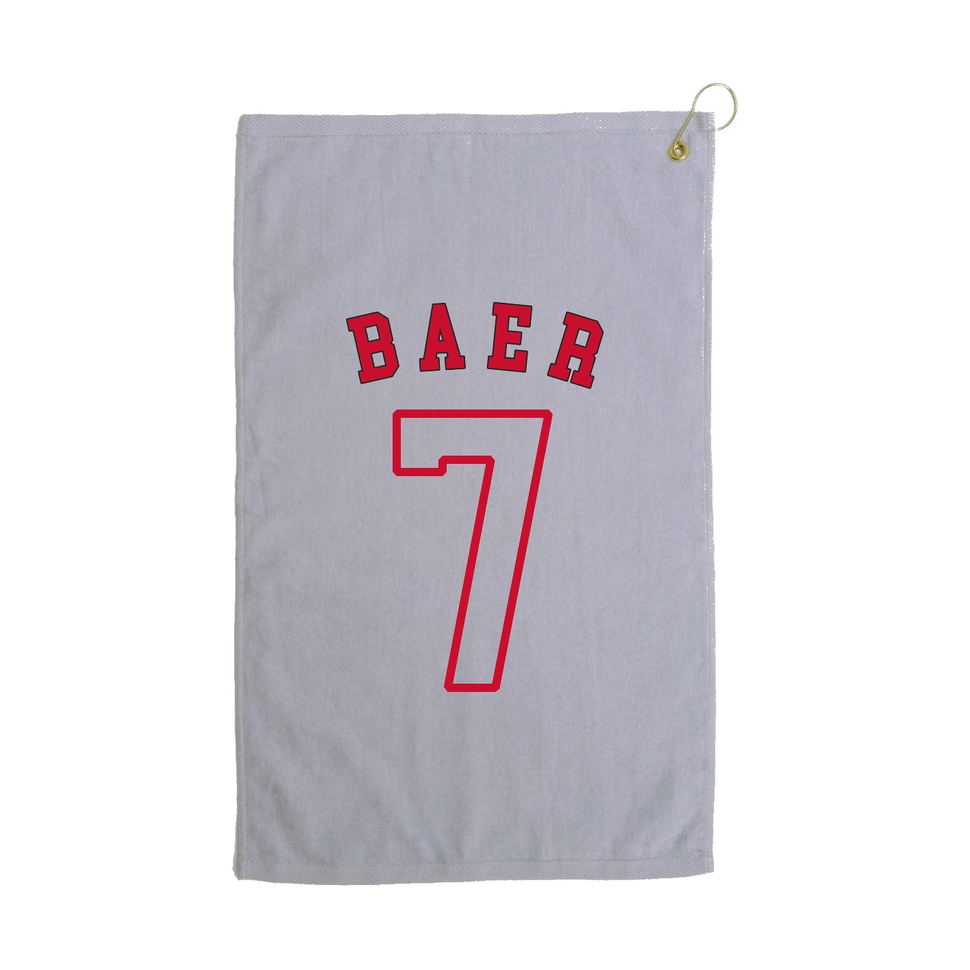 Golf Towel — Shirsey Arch in Grey