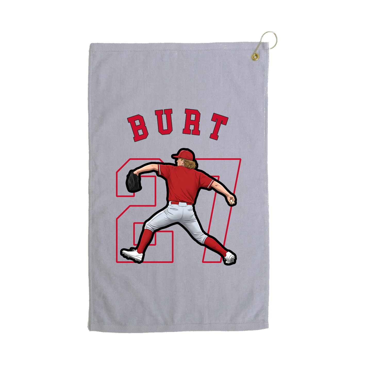 Golf Towel — Shirsey Arch in Grey