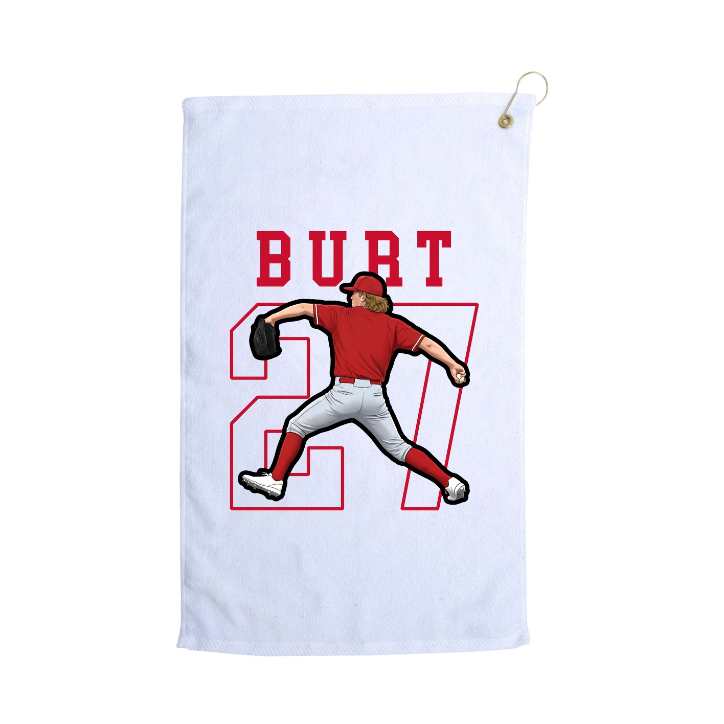 Golf Towel — Shirsey in White