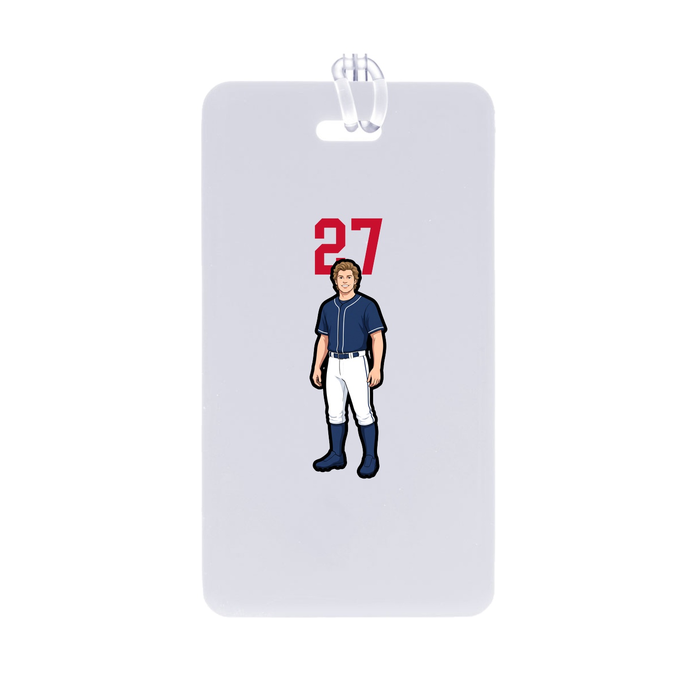 Bag Tag — Number Top in Classic