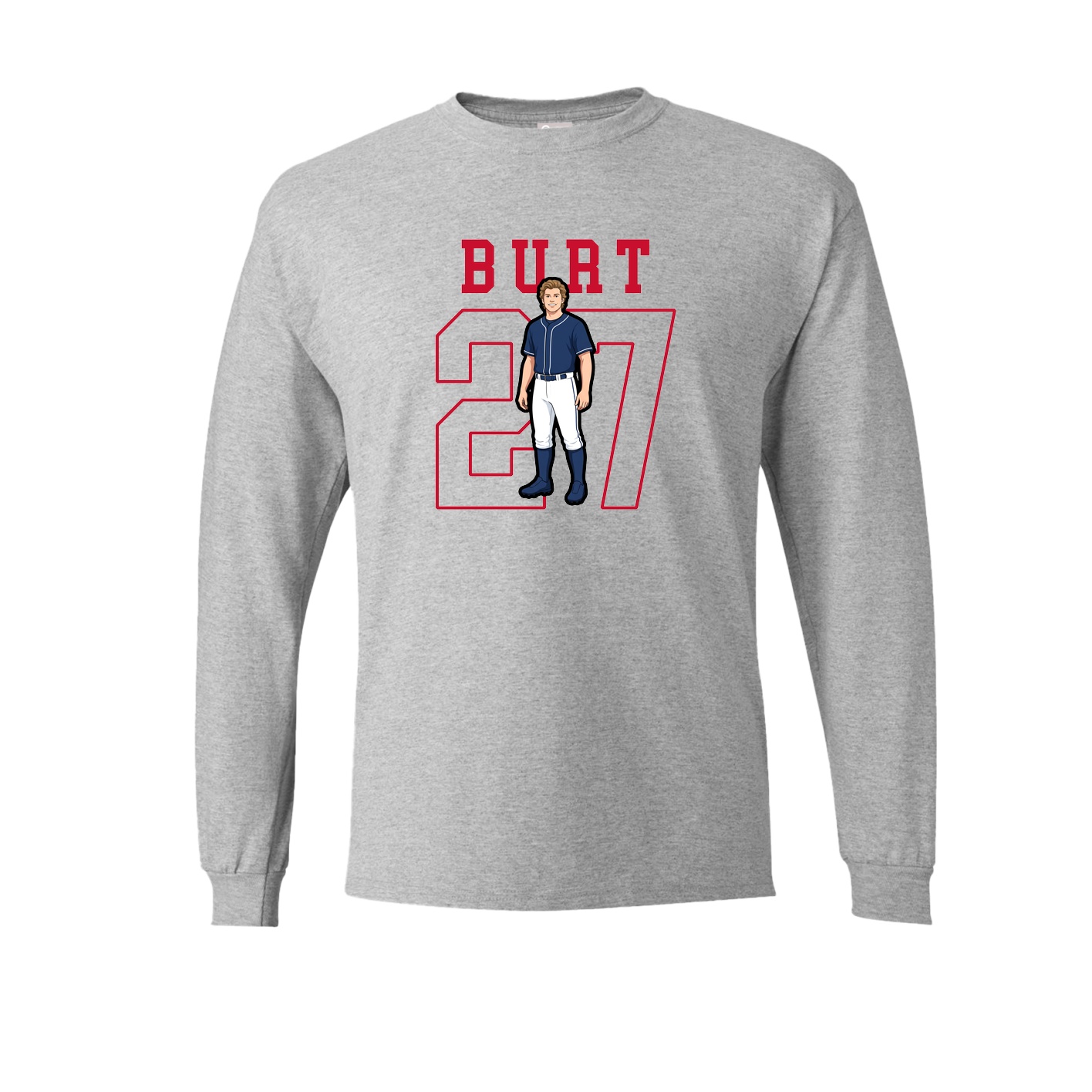 Long Sleeve Tee — Shirsey in Grey