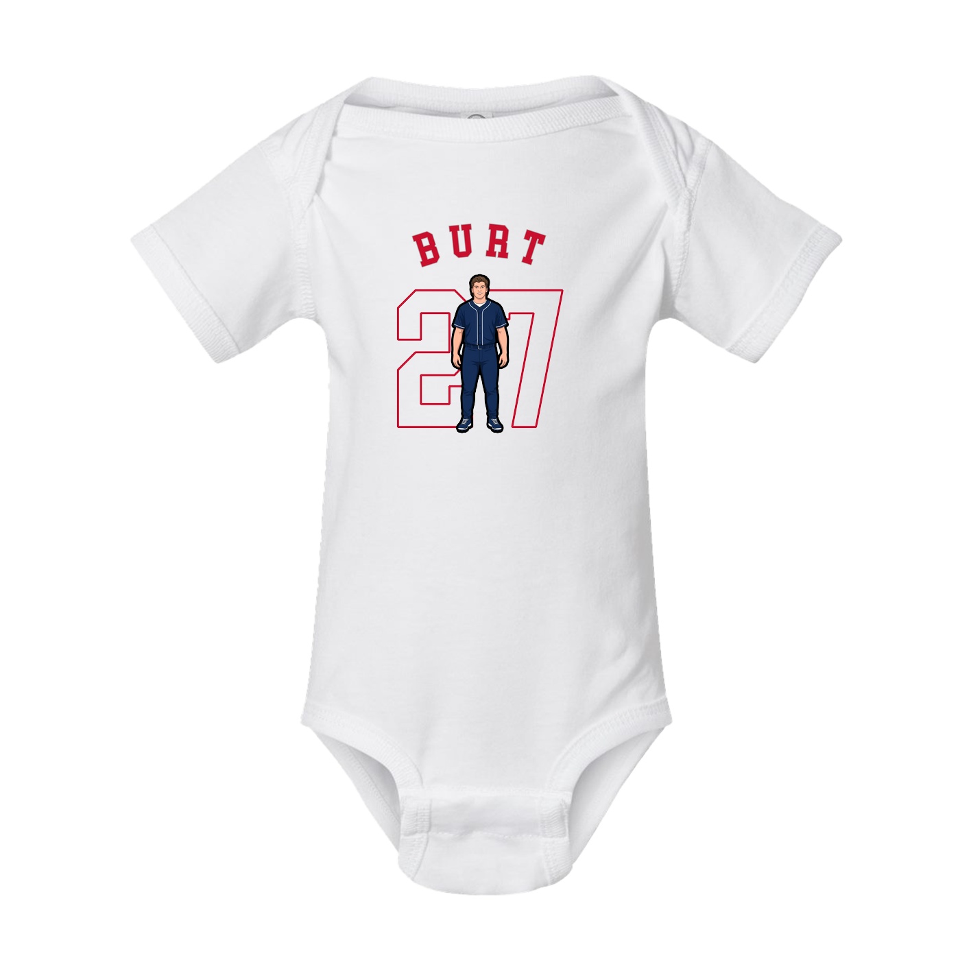 Baby Onesie — Shirsey Arch in White