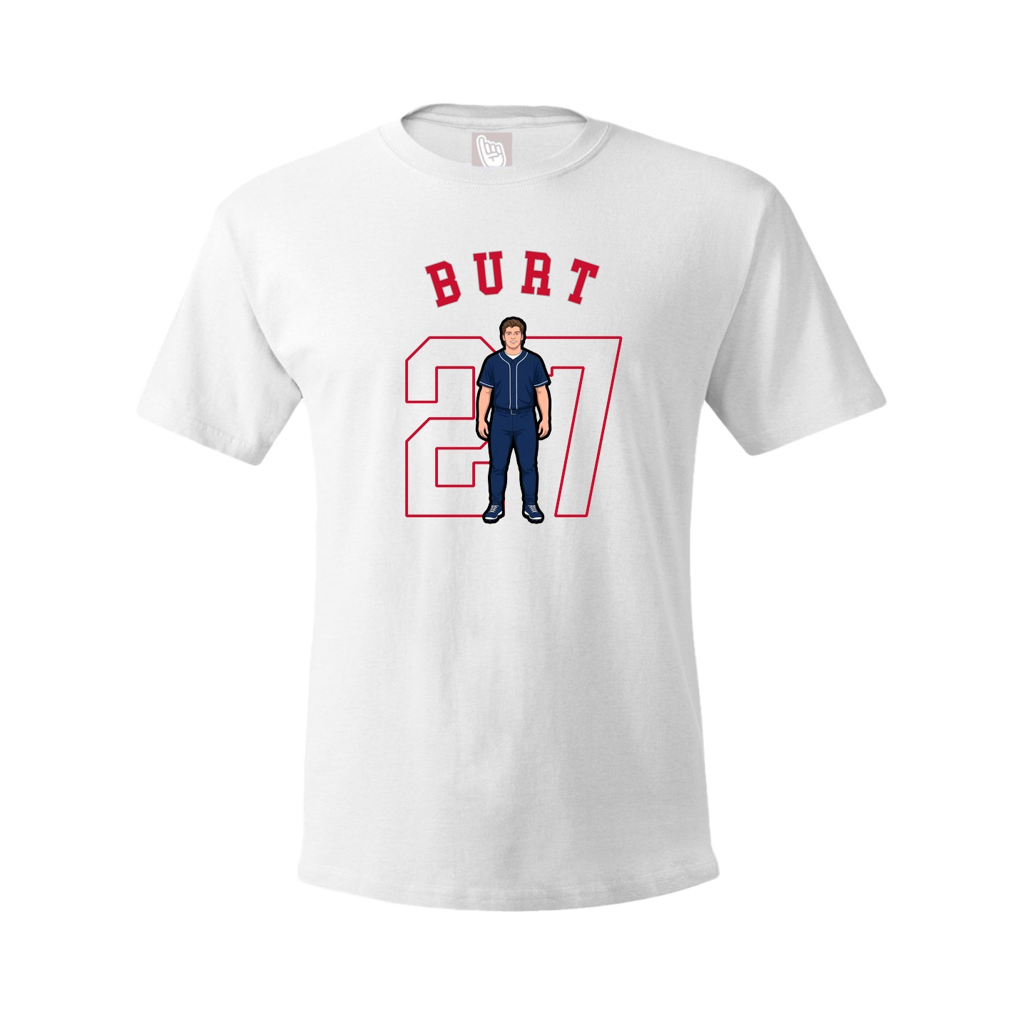 Youth Tee — Shirsey Arch in White