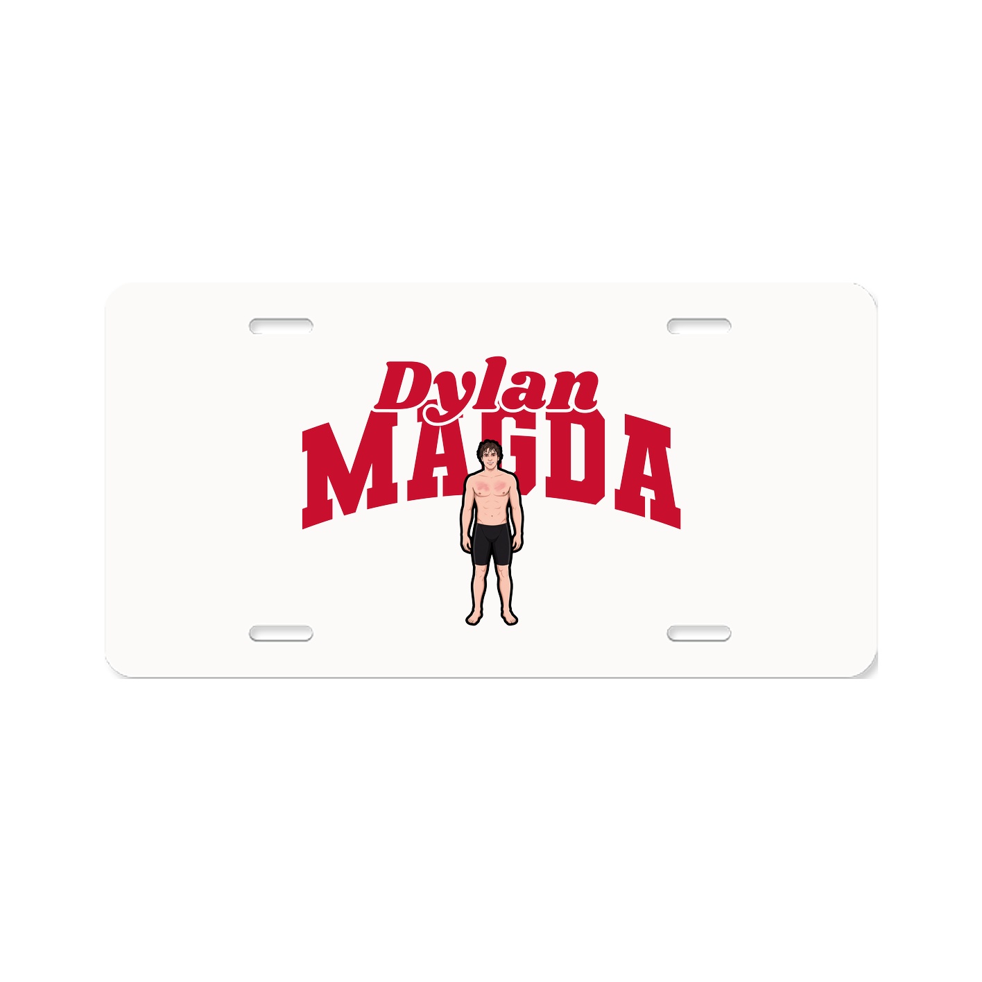 License Plate — Signature Arch in Classic