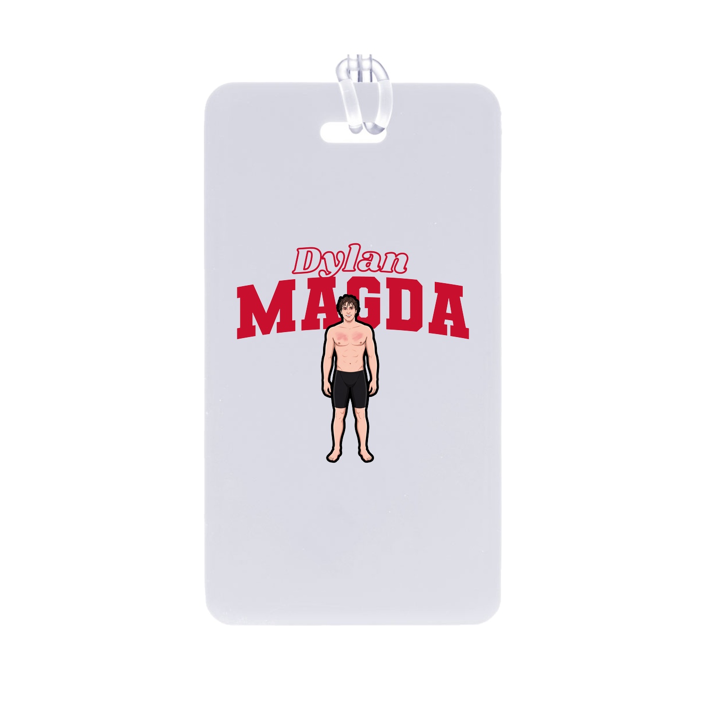 Bag Tag — Name Arch in Classic