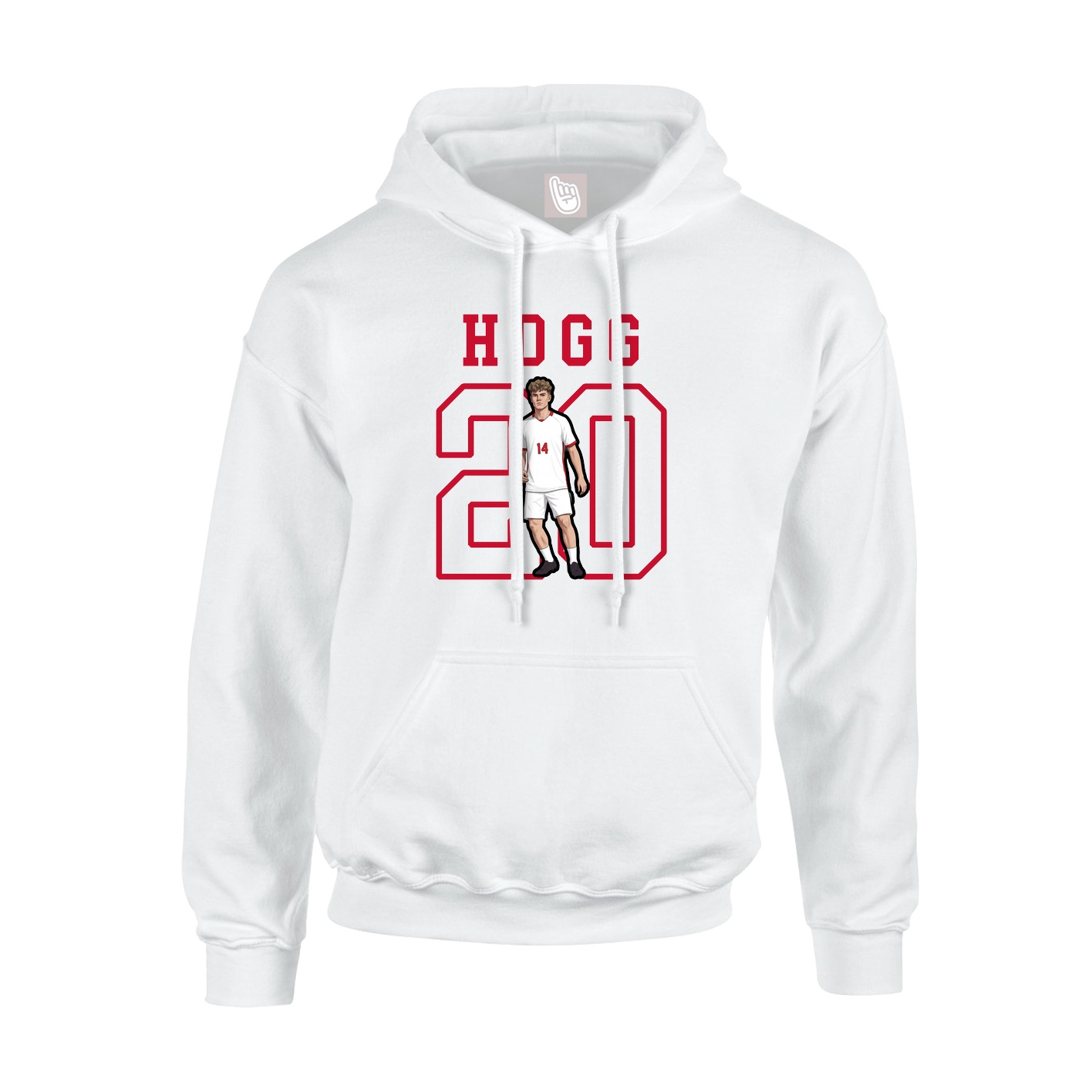 Youth Hoodie — Shirsey in White
