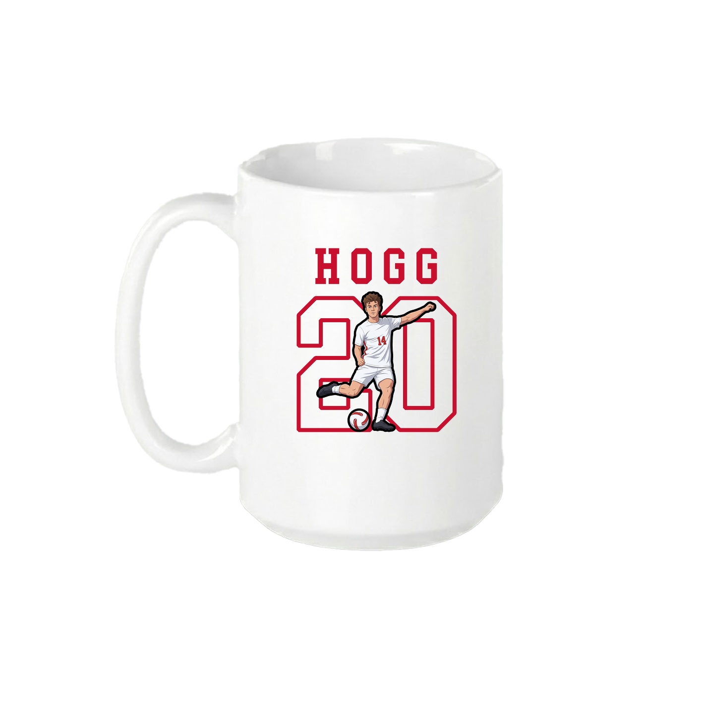 15oz Coffee Mug — Shirsey in White