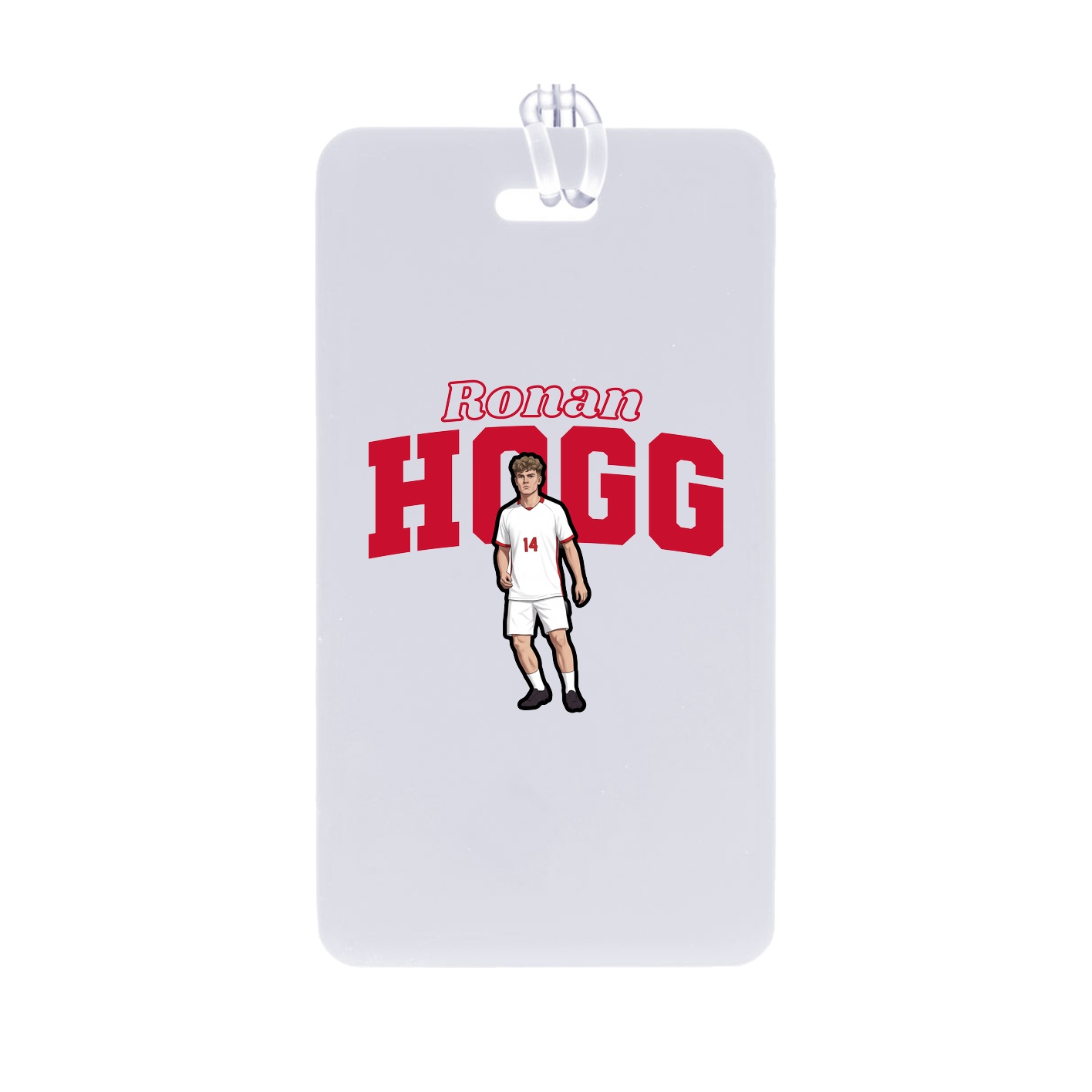 Bag Tag — Name Arch in Classic