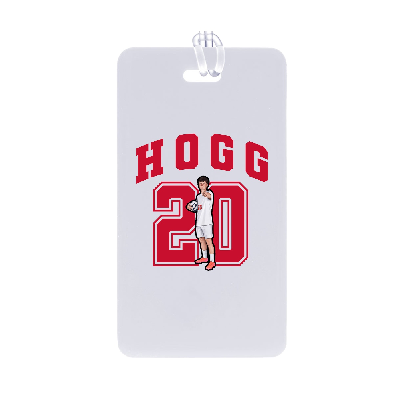 Bag Tag — Number in Classic