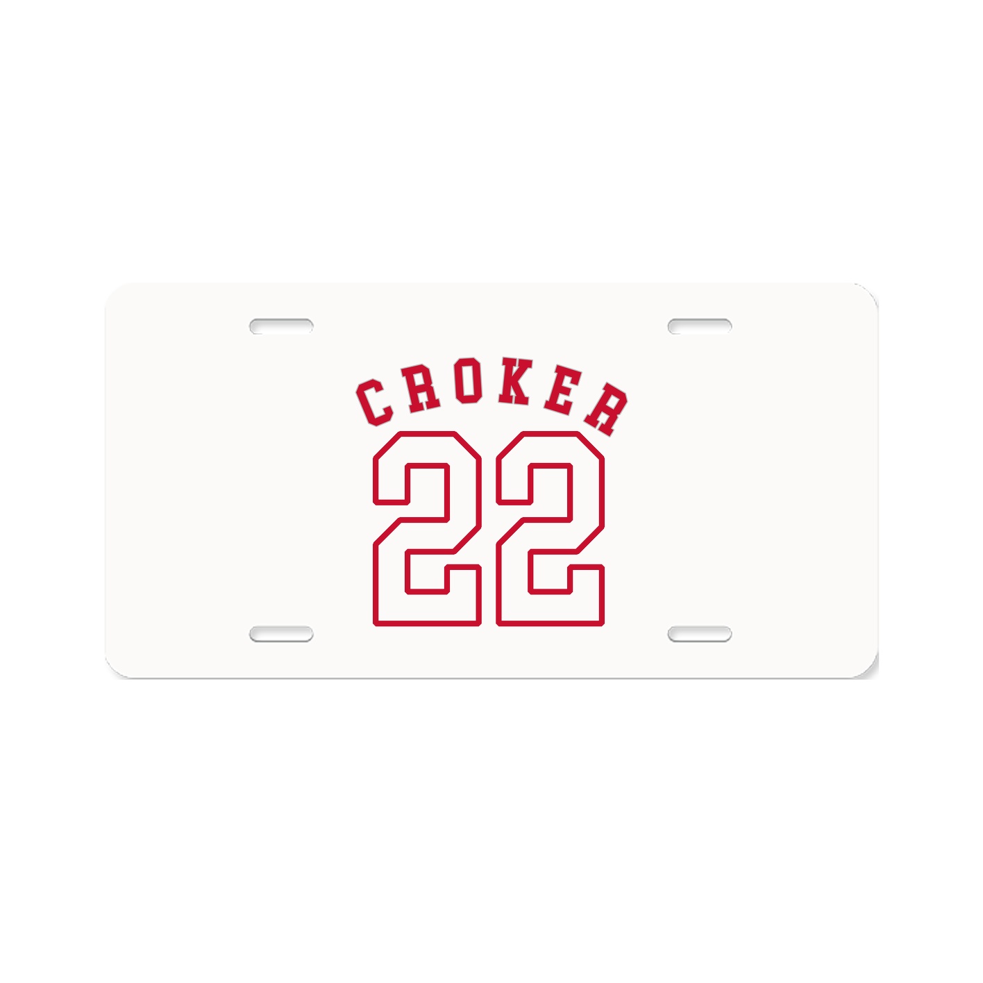 License Plate — Shirsey Arch in Classic