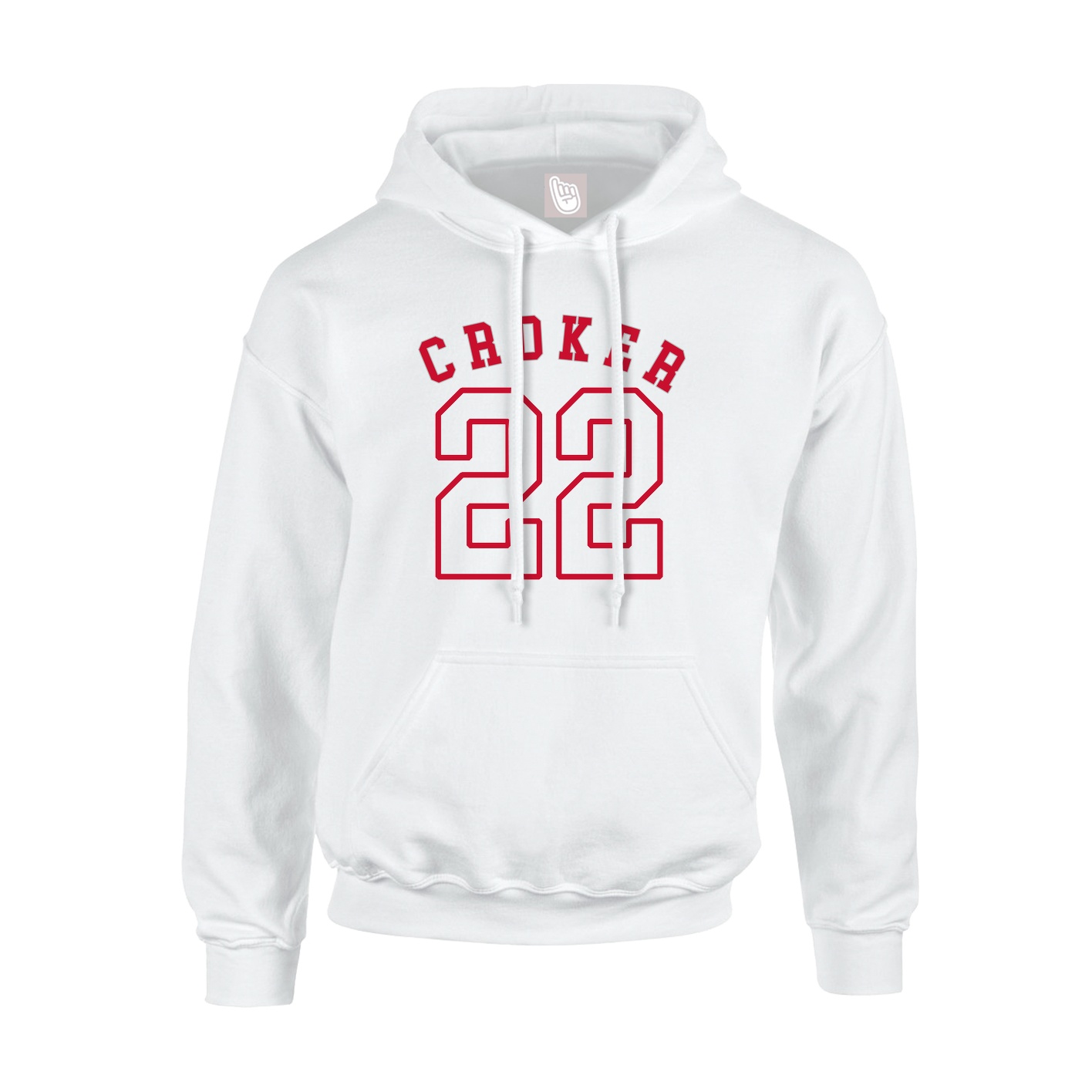 Hoodie — Shirsey Arch in White