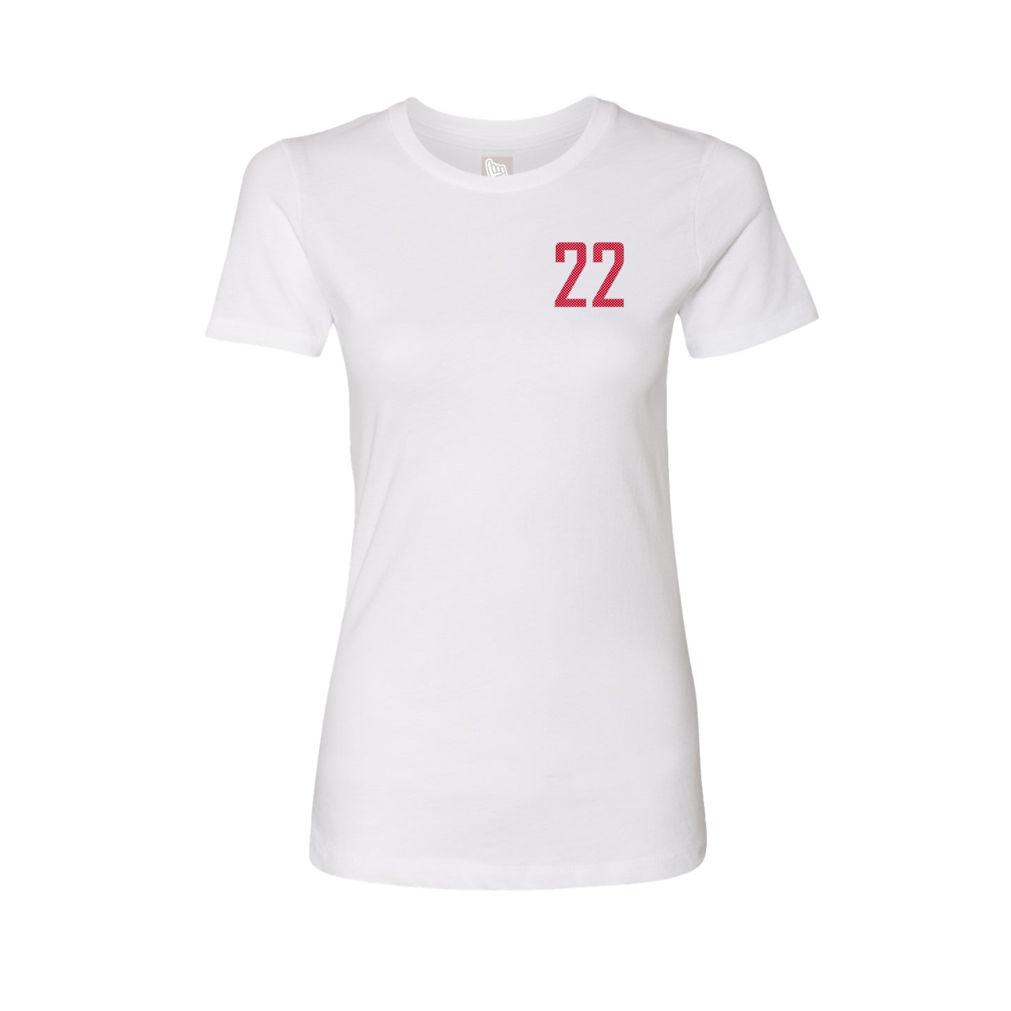 Fitted Women's Tee — Front Shirsy in White