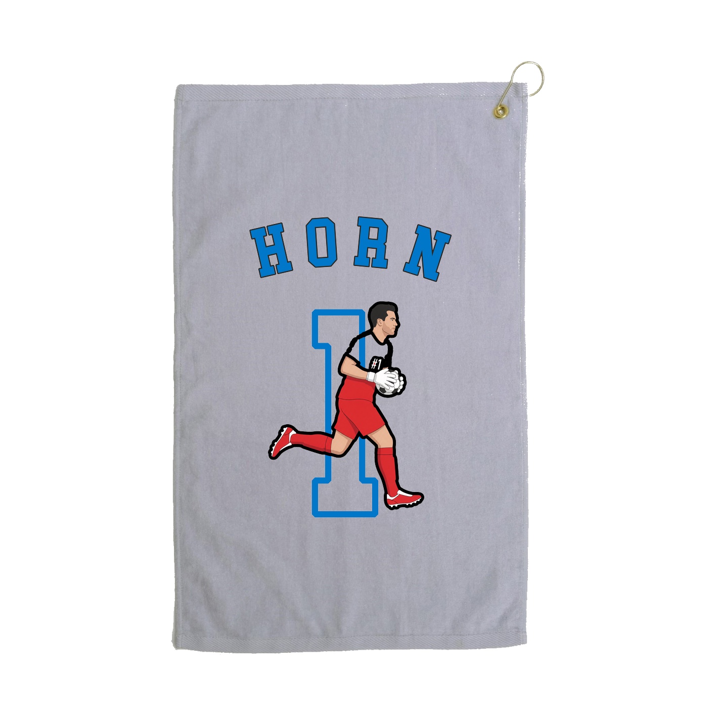 Golf Towel — Shirsey Arch in Grey
