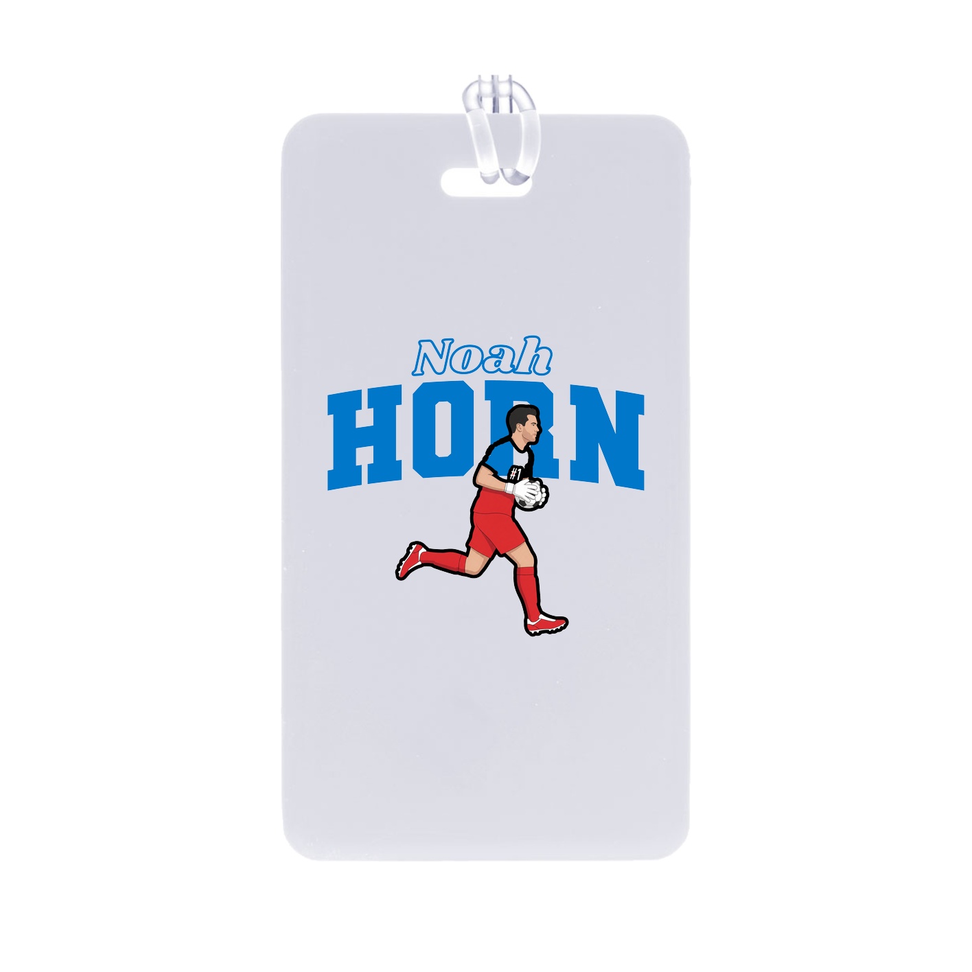 Bag Tag — Name Arch in Classic