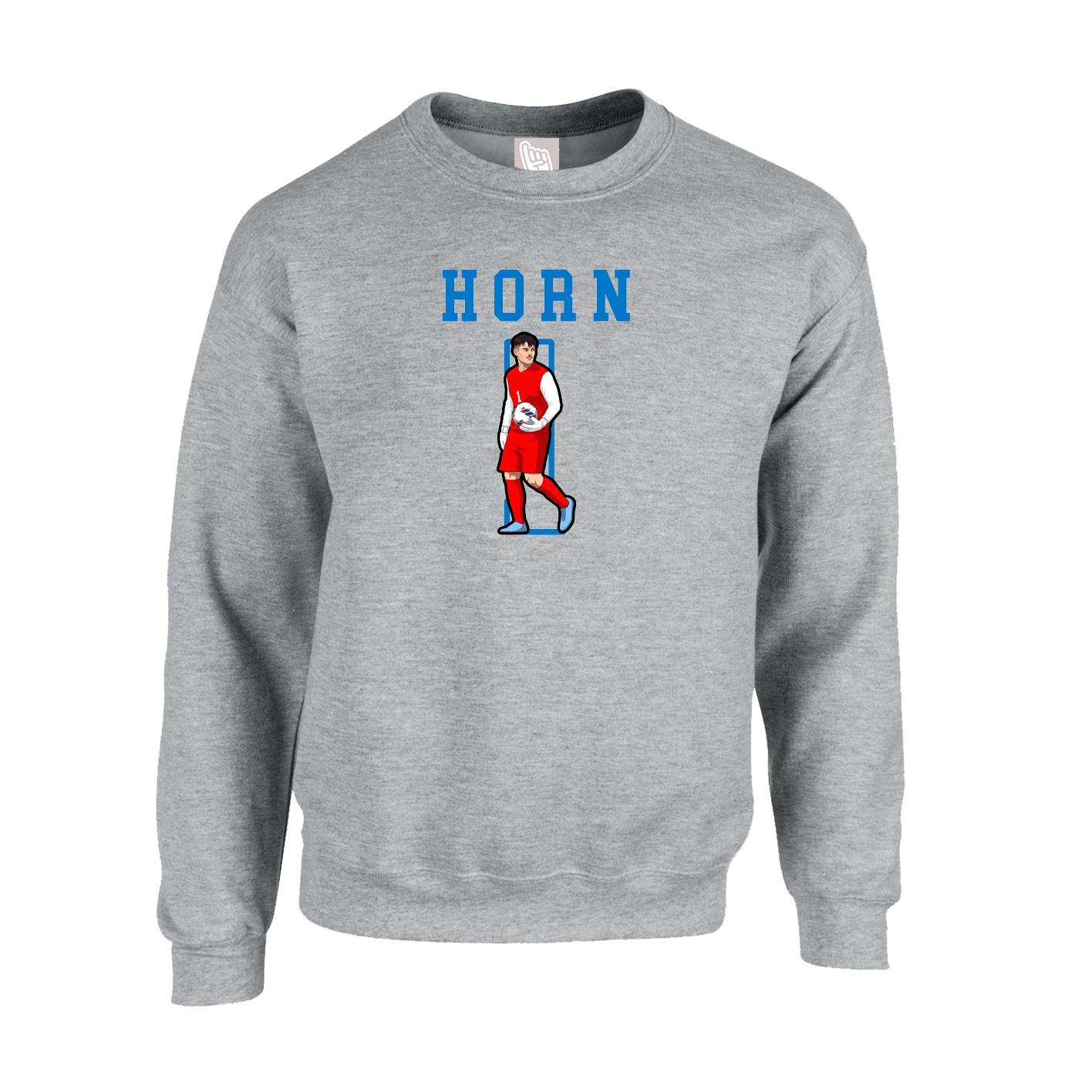Fleece Crew — Shirsey in Grey