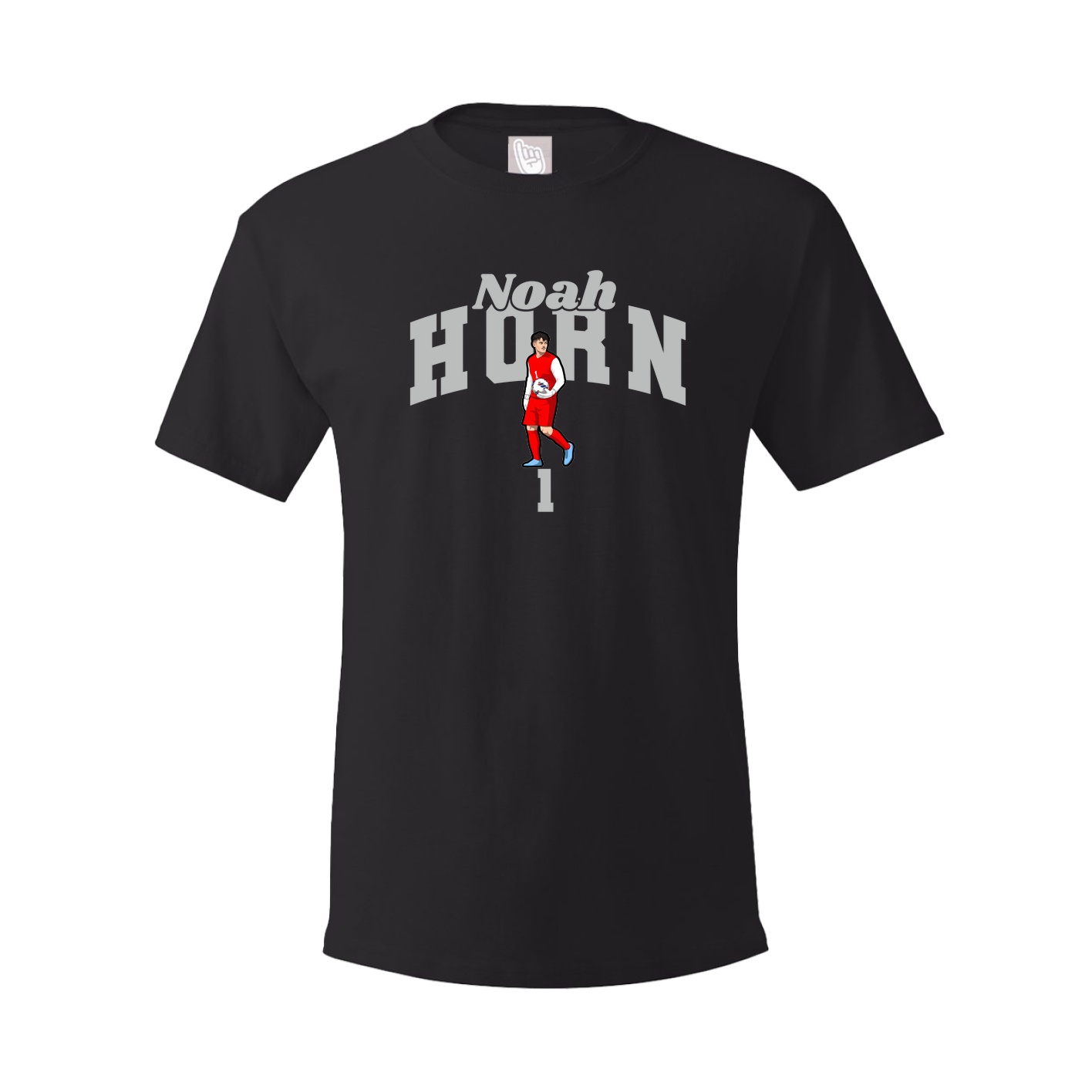Youth Tee — Signature Arch in Black