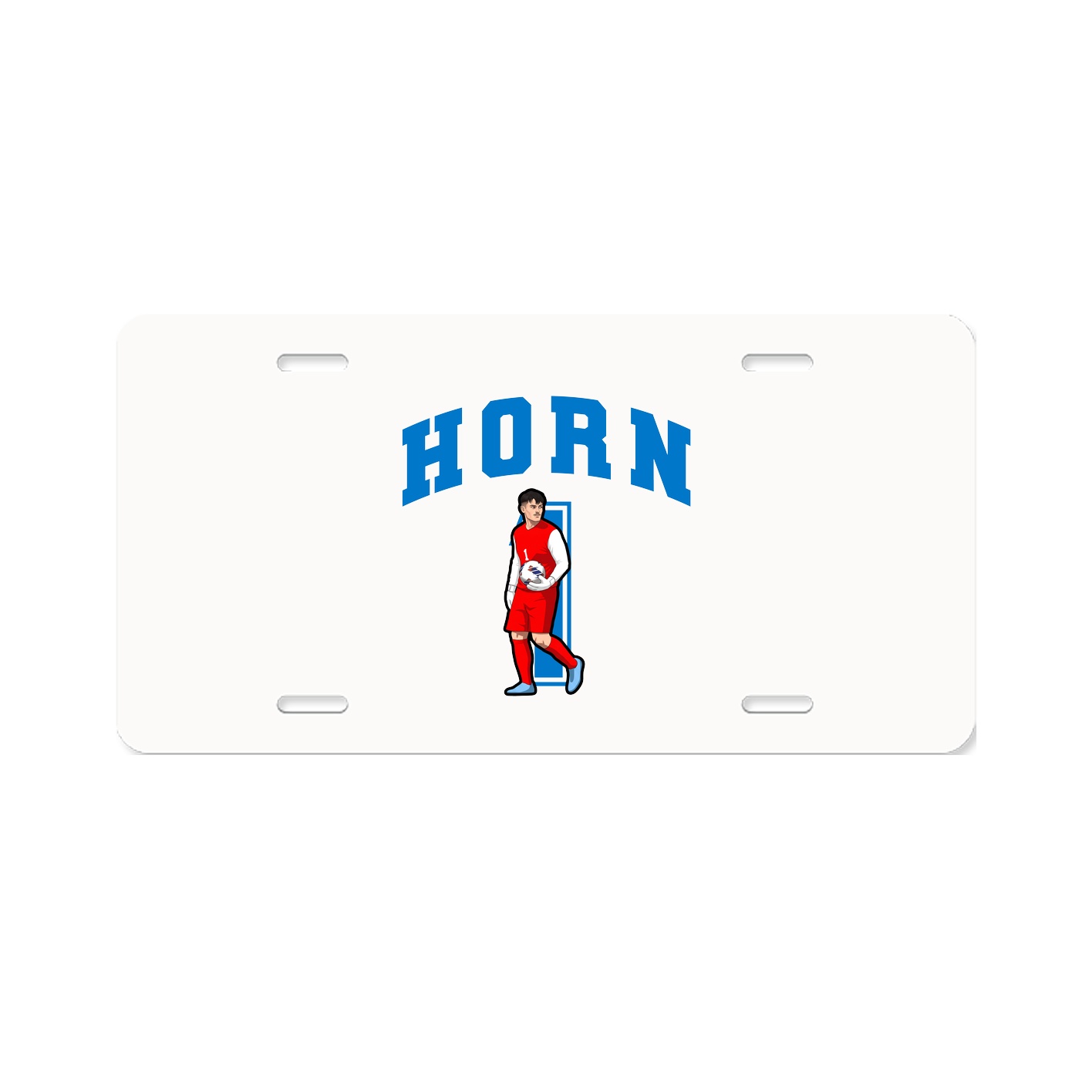 License Plate — Number in Classic