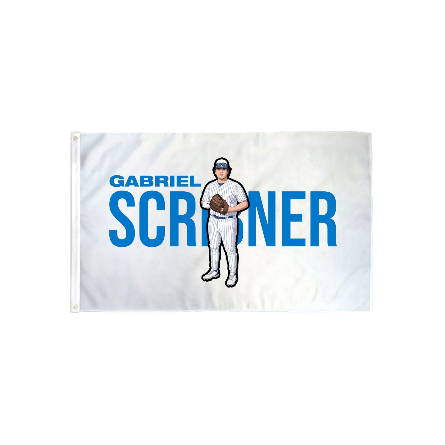 3x5 Flag — Player Name in Classic