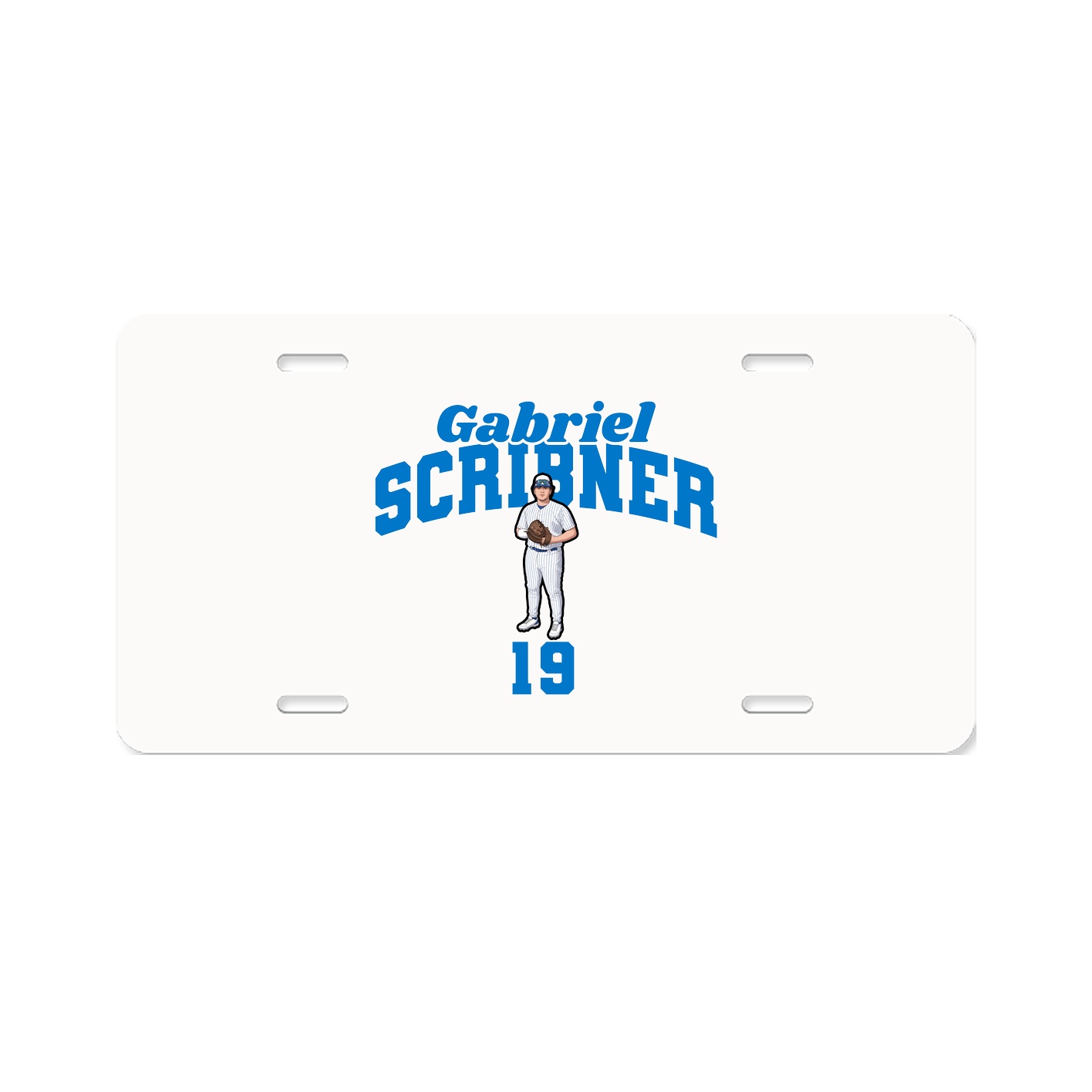 License Plate — Signature Arch in Classic