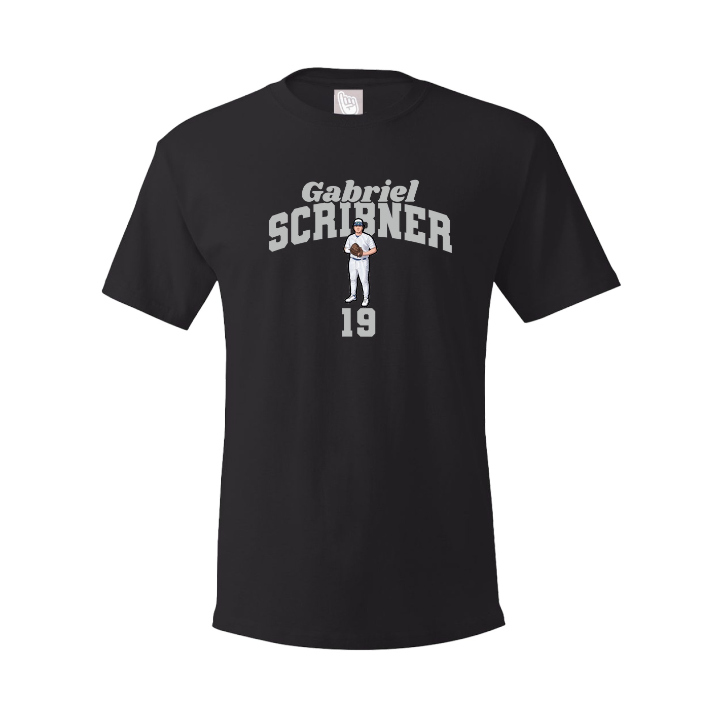 Tee — Signature Arch in Black