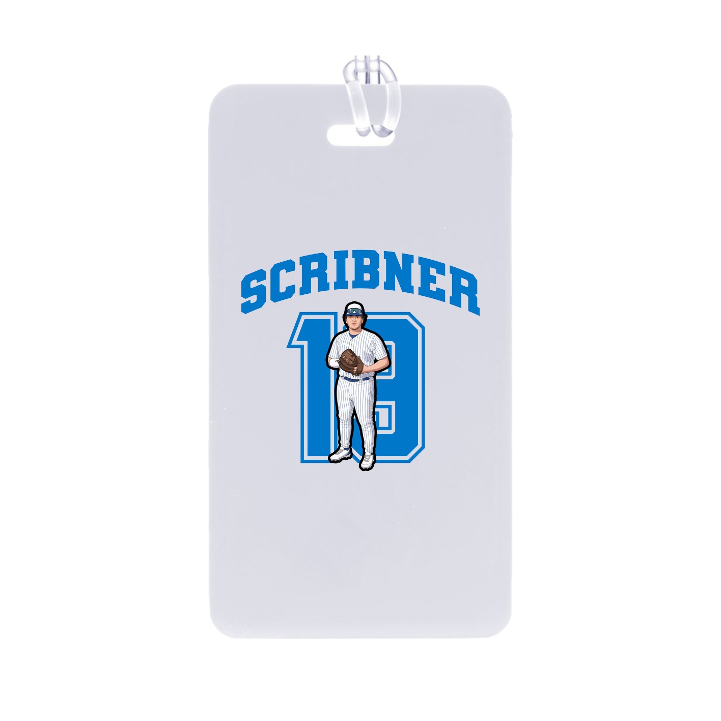 Bag Tag — Number in Classic